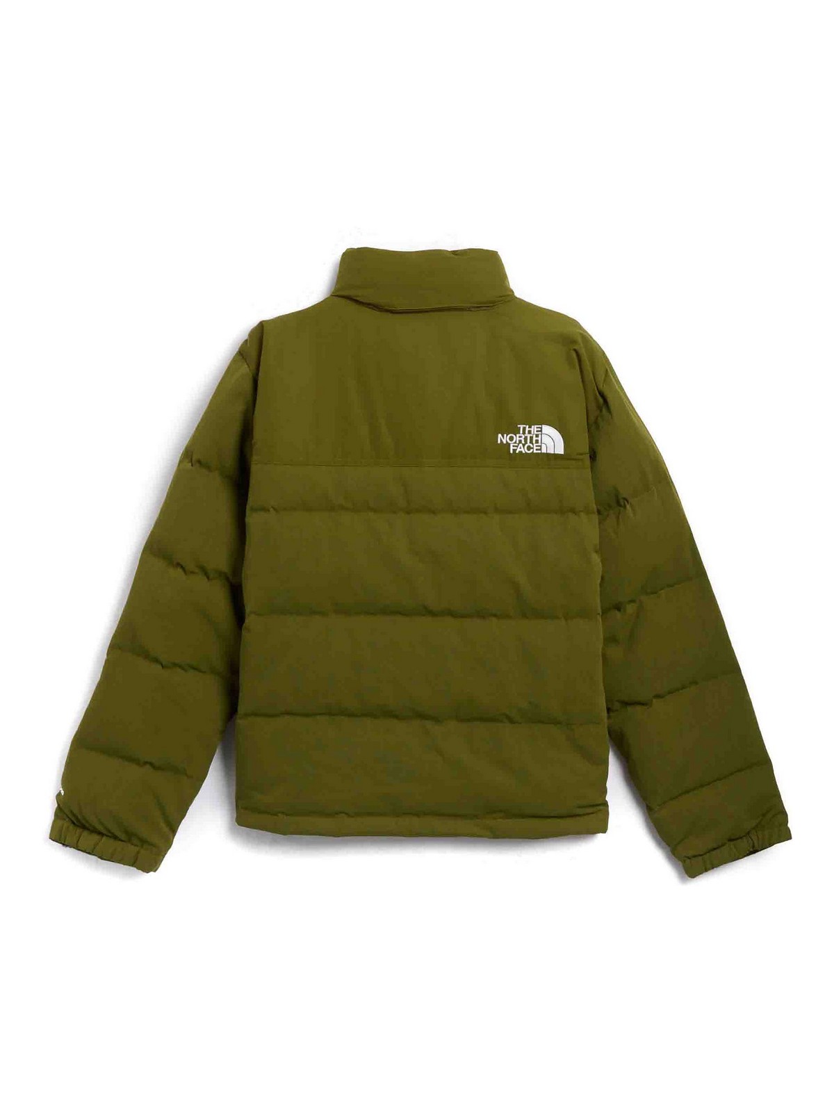 Shop The North Face Nuptse Jacket In Dark Green
