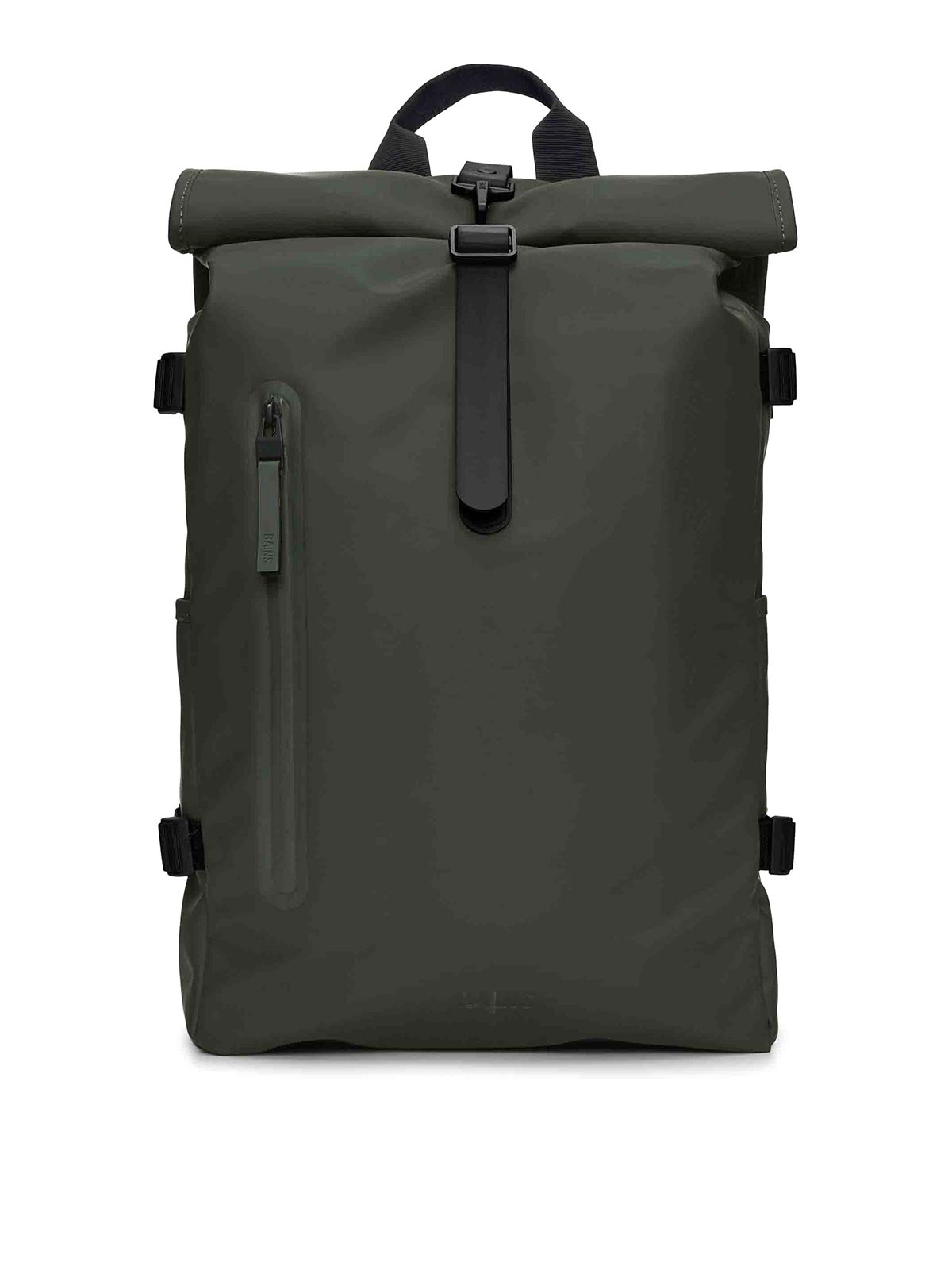 Shop Rains Rolltop Rucksack Large W3 In Green