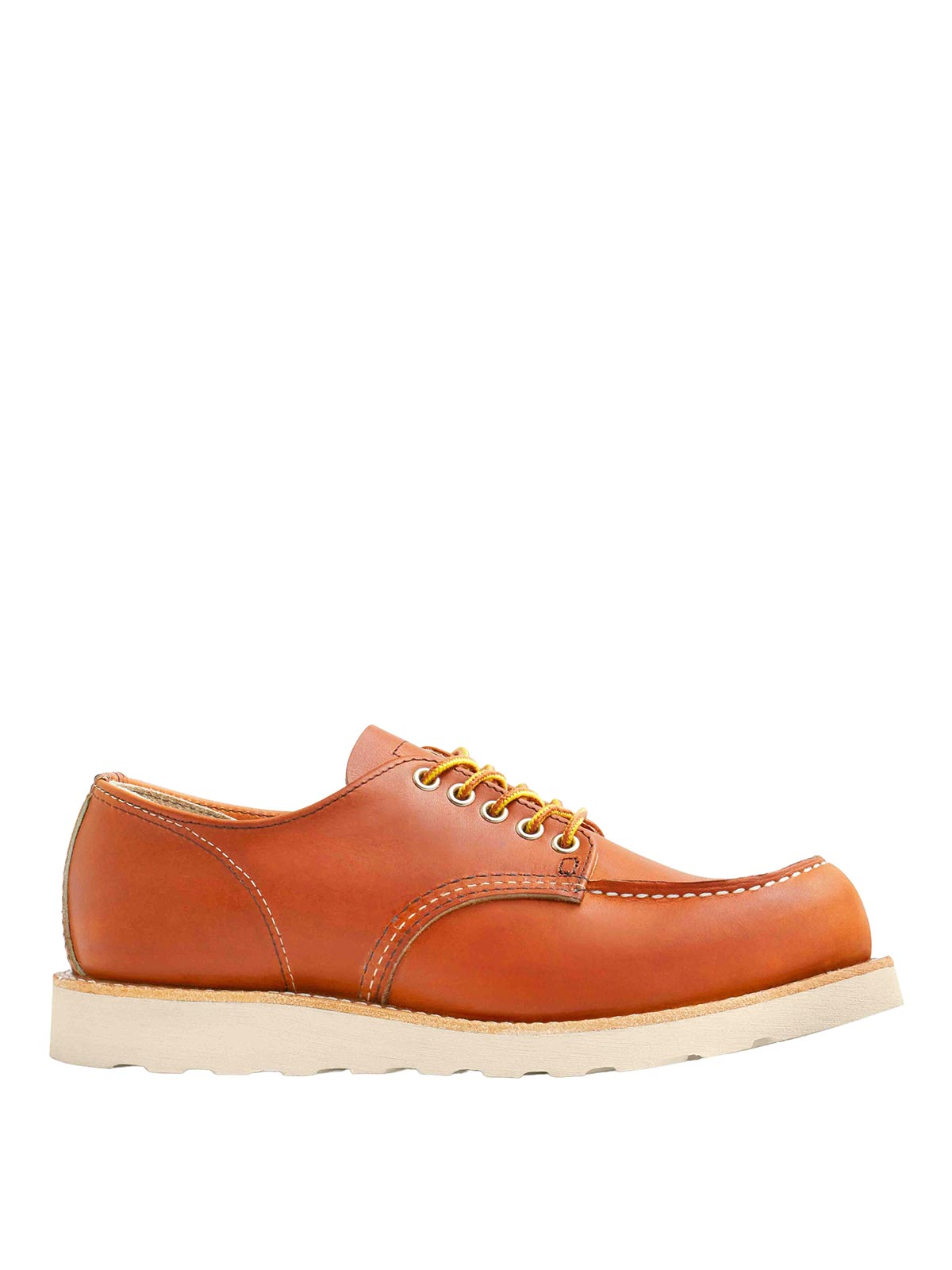 Shop Red Wing Shoes Moc Oxford Lace-up In Red