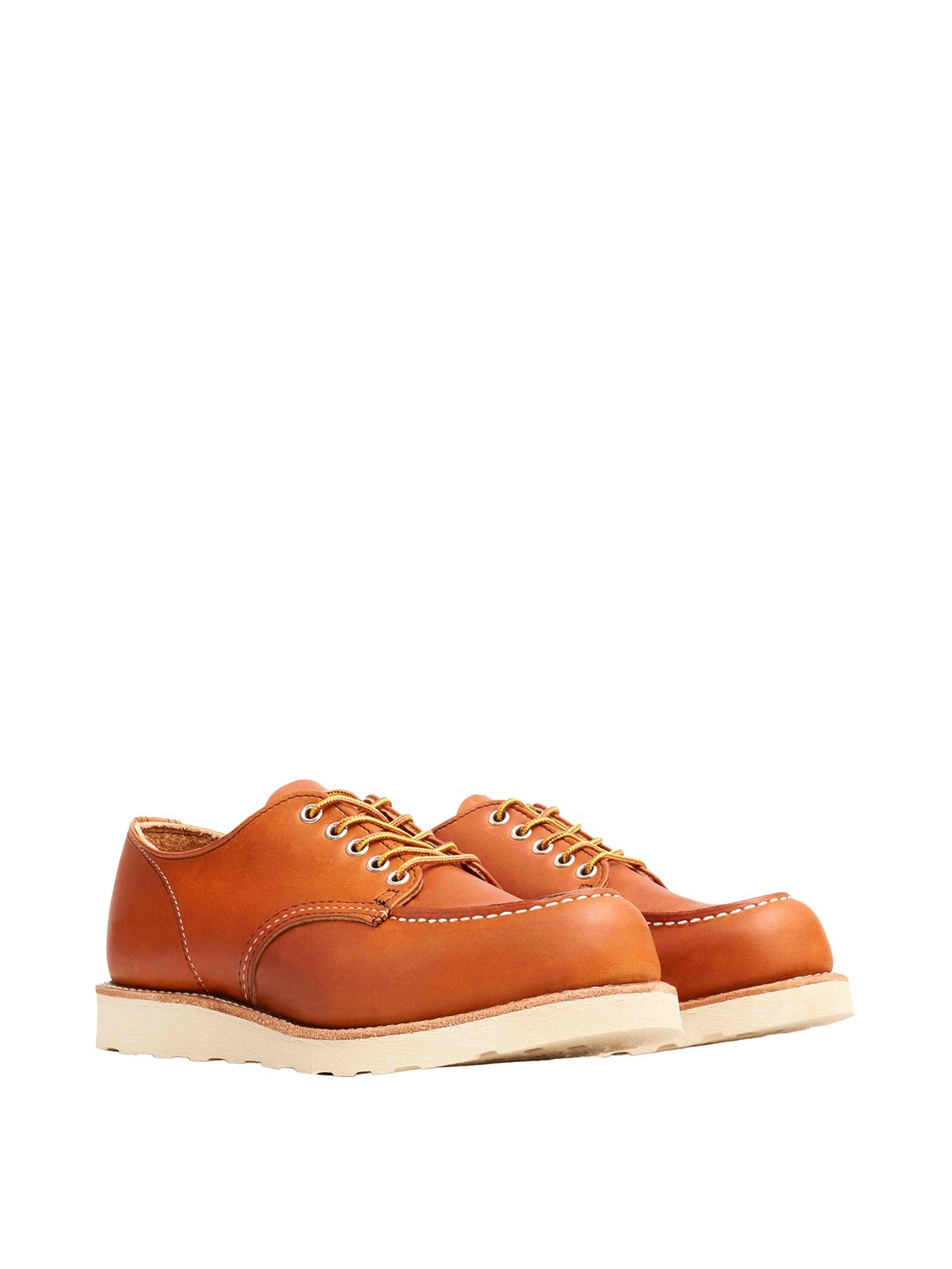 Shop Red Wing Shoes Moc Oxford Lace-up In Red