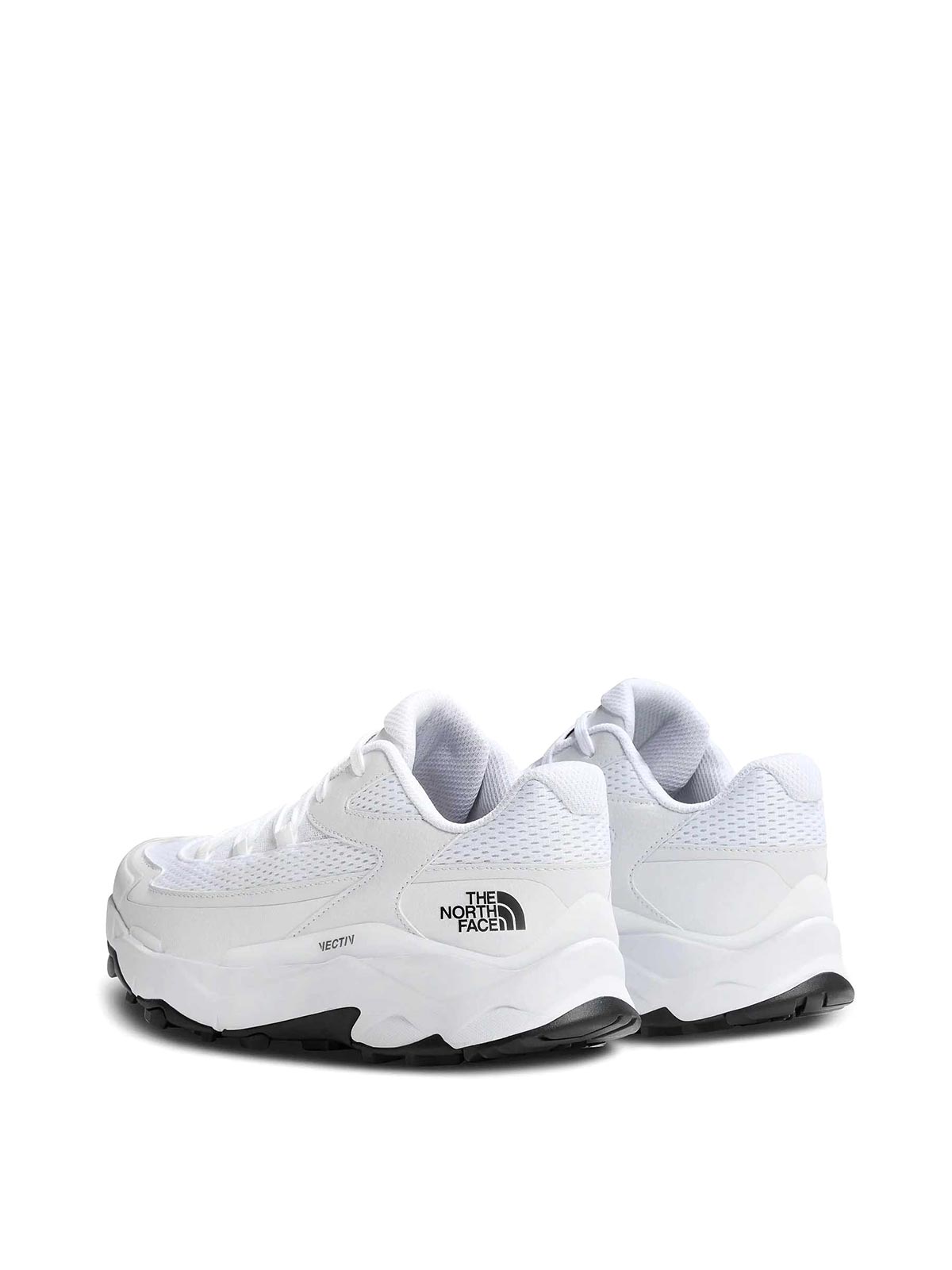 Shop The North Face Leather Sneakers In White