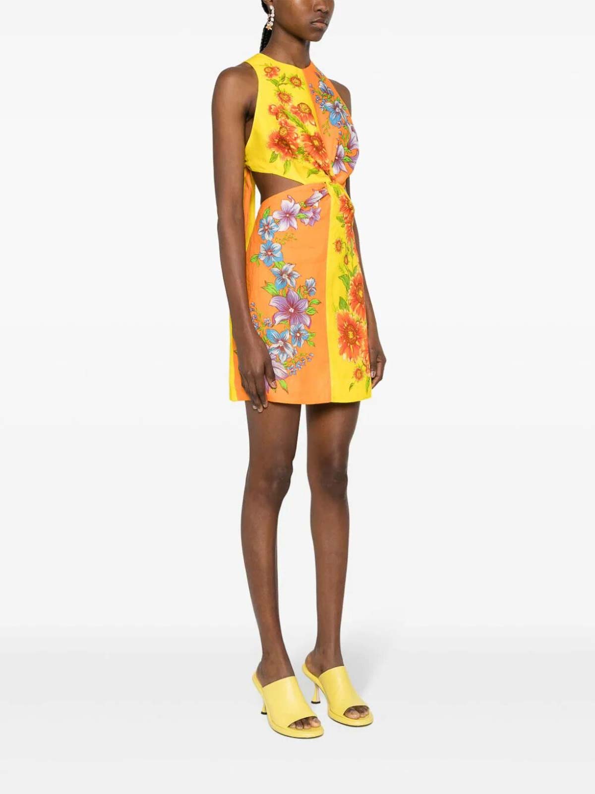 alemais orange mini dress Alemais Women's Rocco Mini Sundress - Multi
