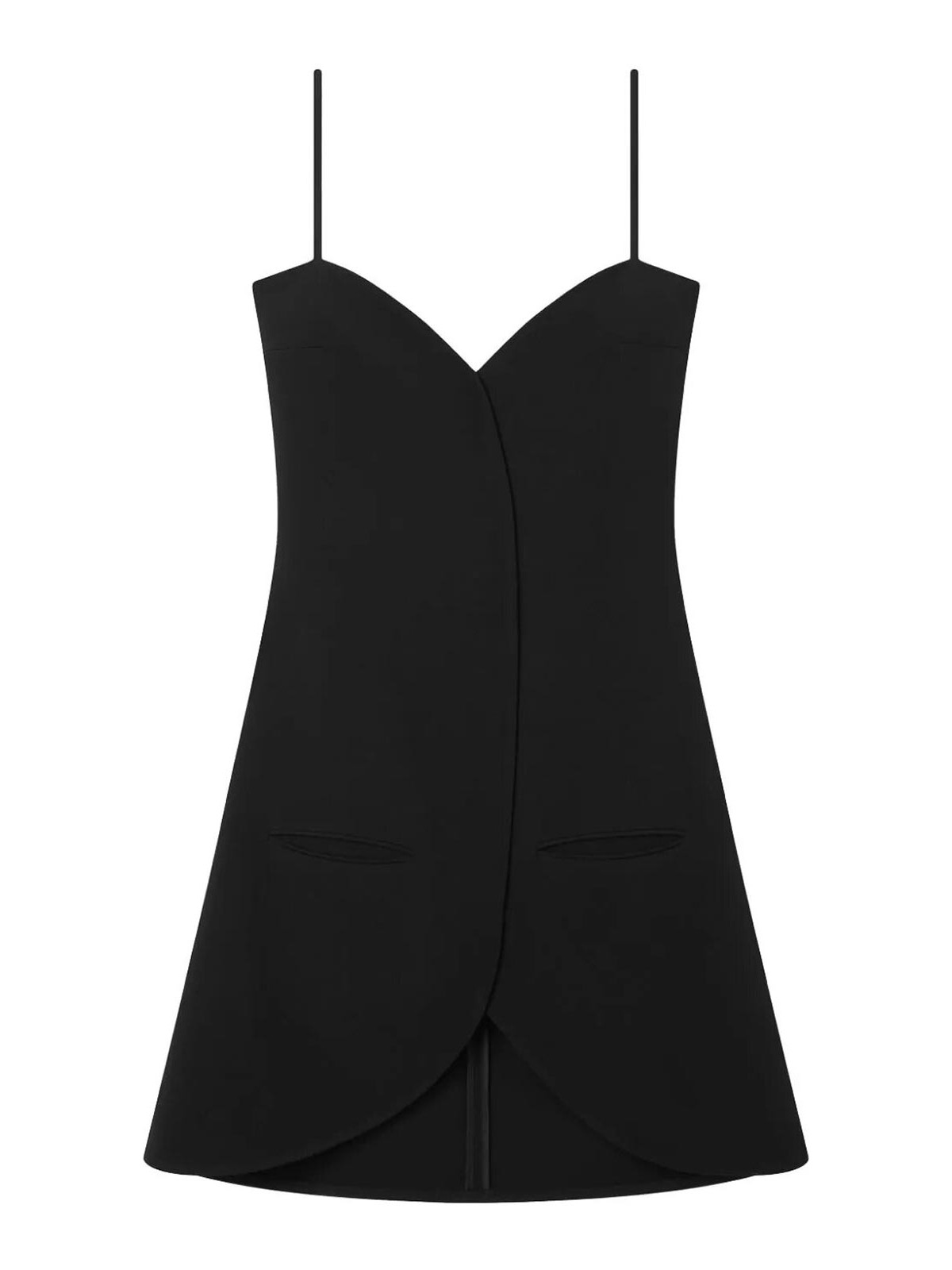 Shop Courrèges Vestido Midi - Negro In Black
