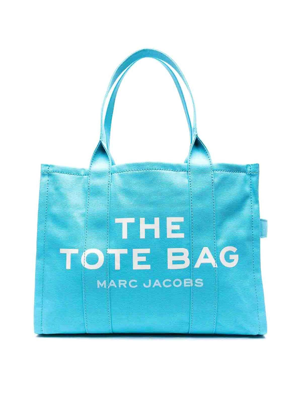 Shop Marc Jacobs Bolso Shopping - Azul Claro In Light Blue