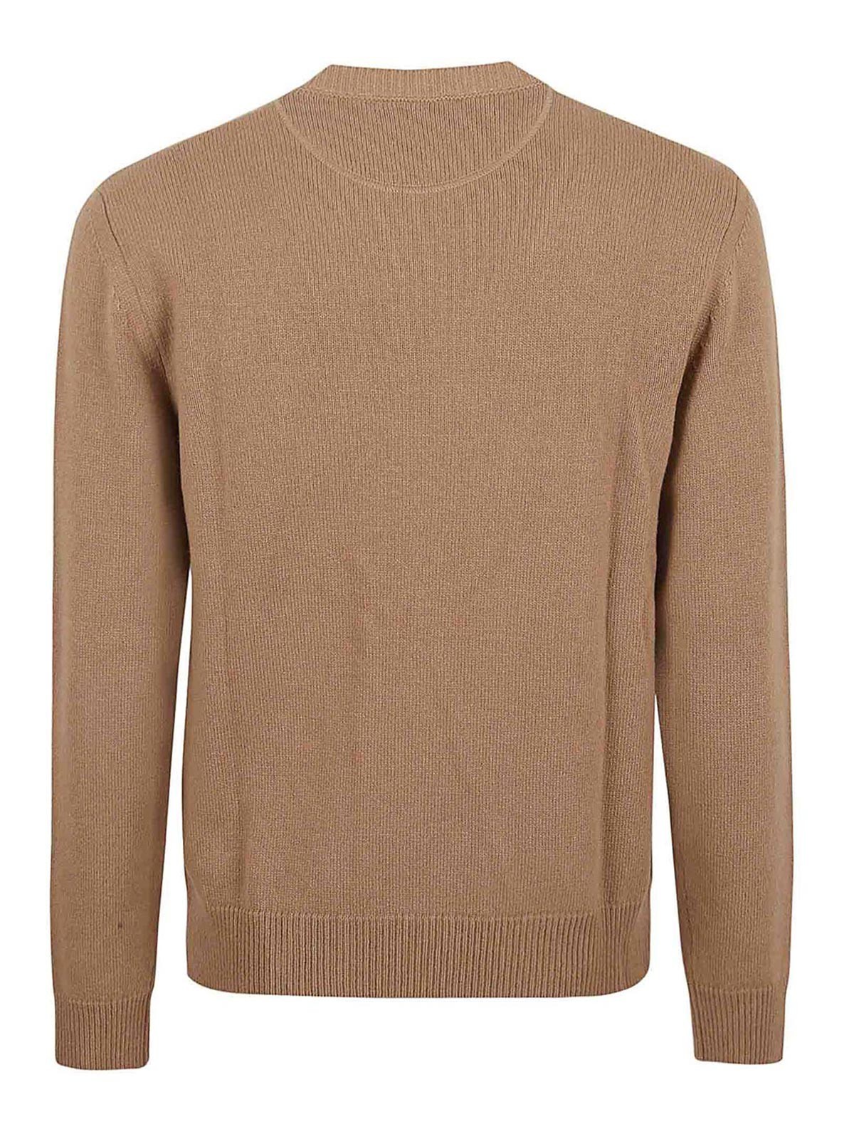 Shop Valentino Pure Sweater In Camel