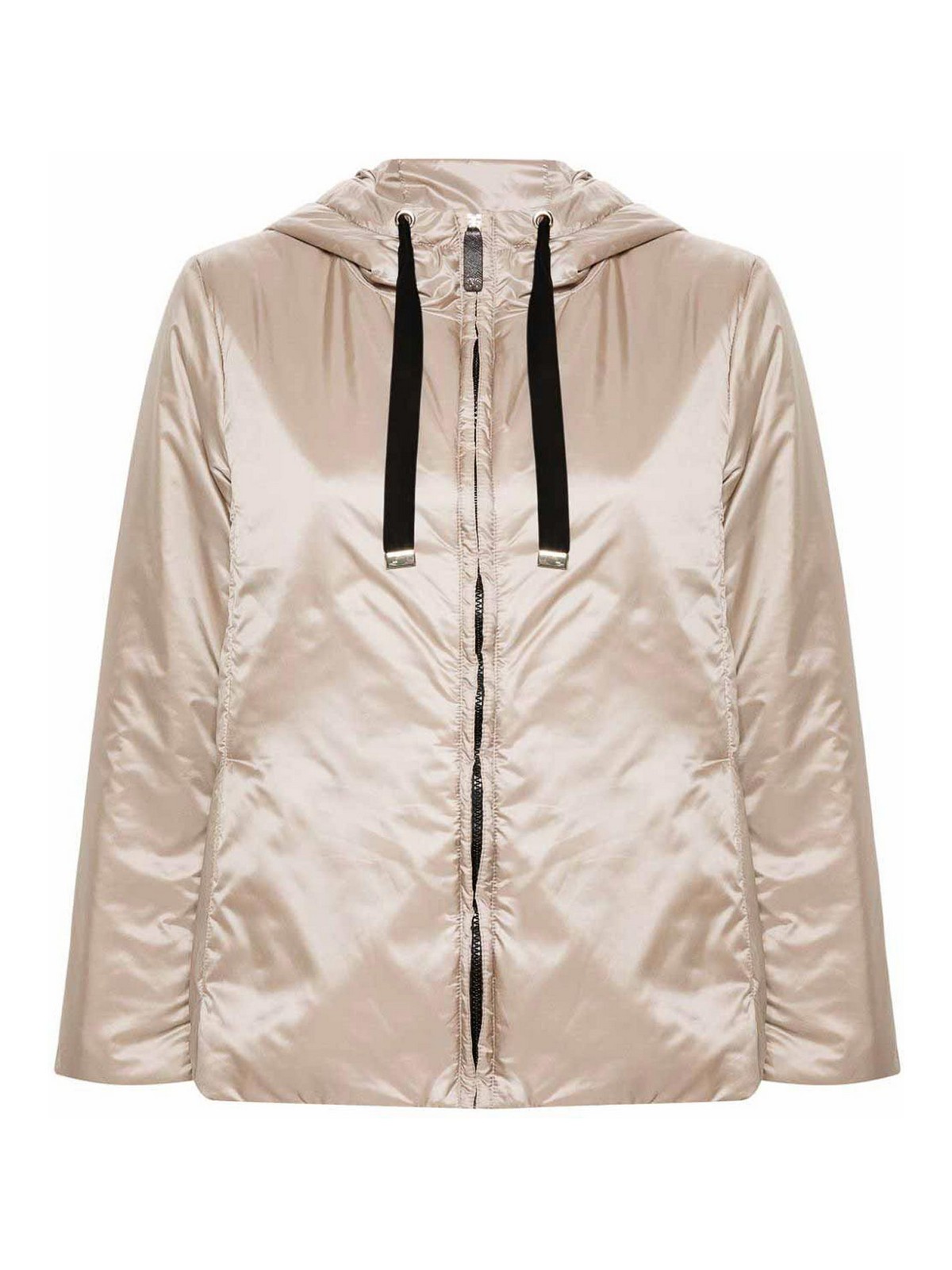 Max Mara The Cube Water-resistant Padded Jacket In Beige
