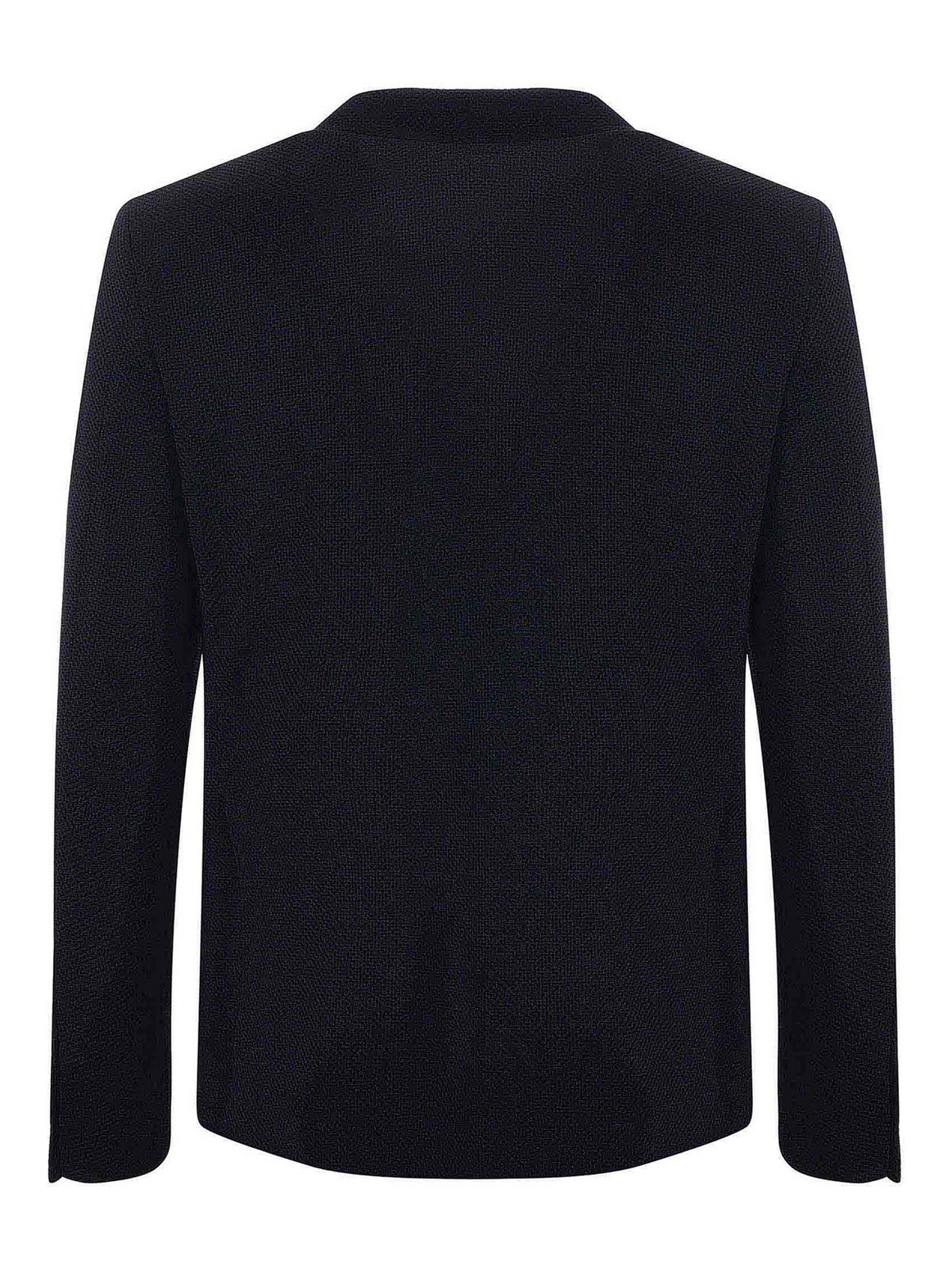 Shop Daniele Alessandrini Double-breasted Jacket In Black