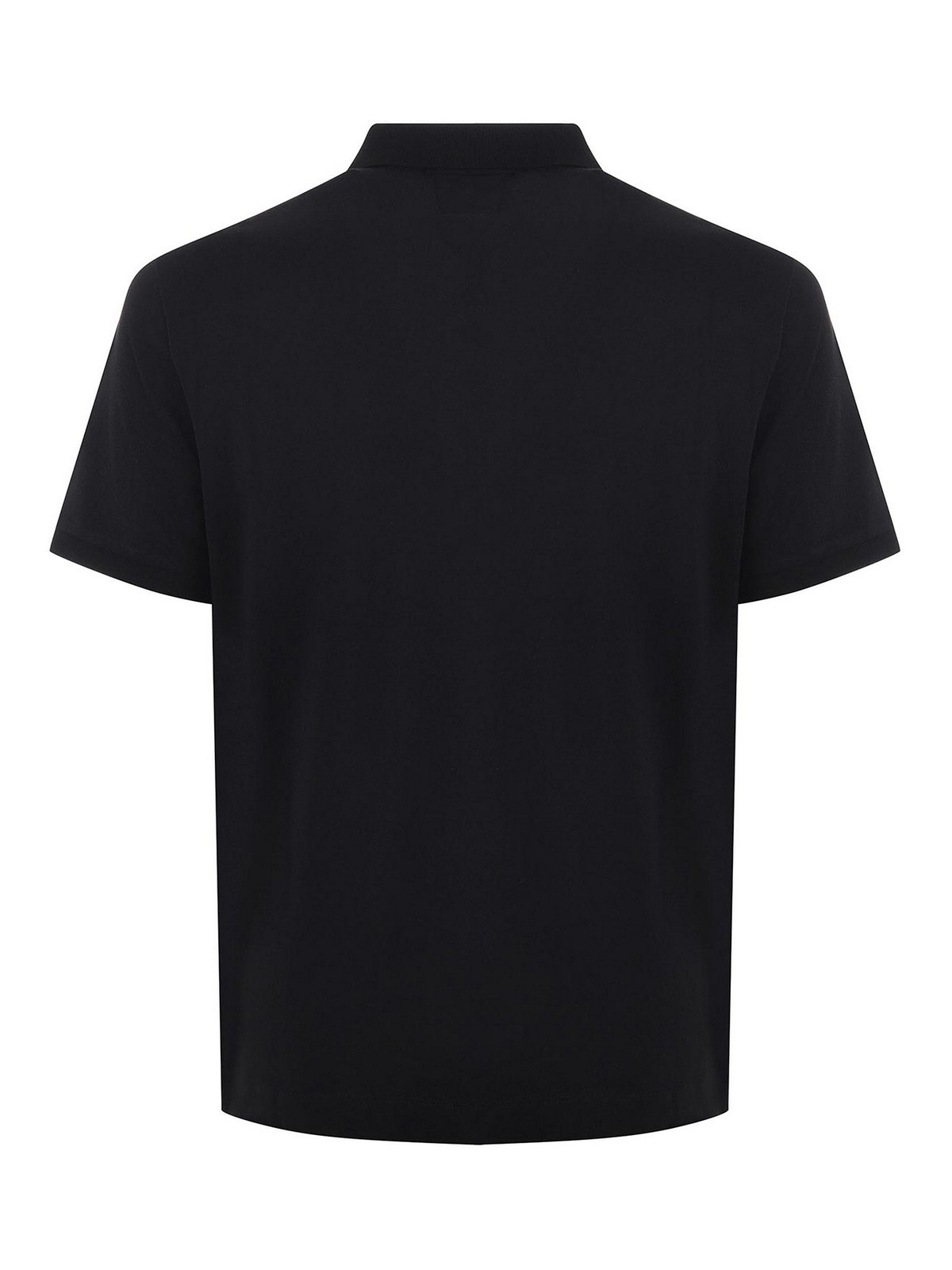 Shop C.p. Company Polo In Black