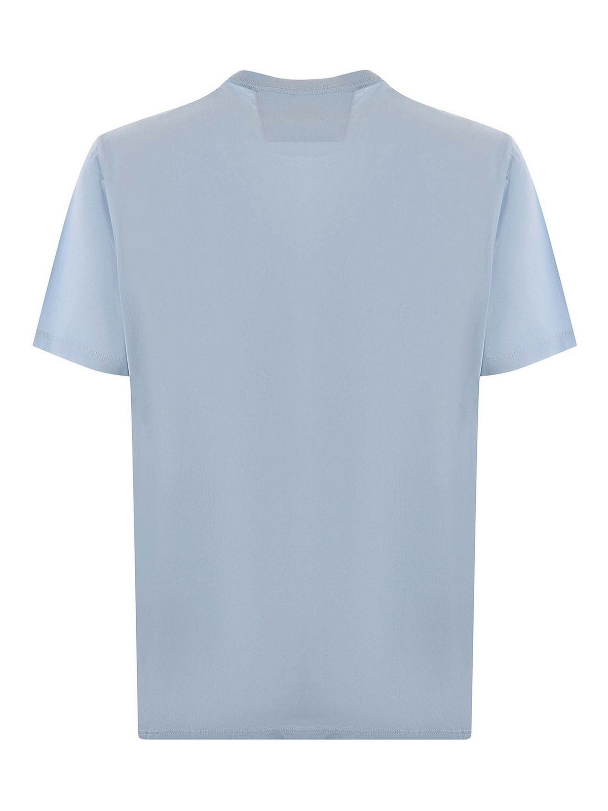Shop C.p. Company Camiseta - Azul Claro In Light Blue