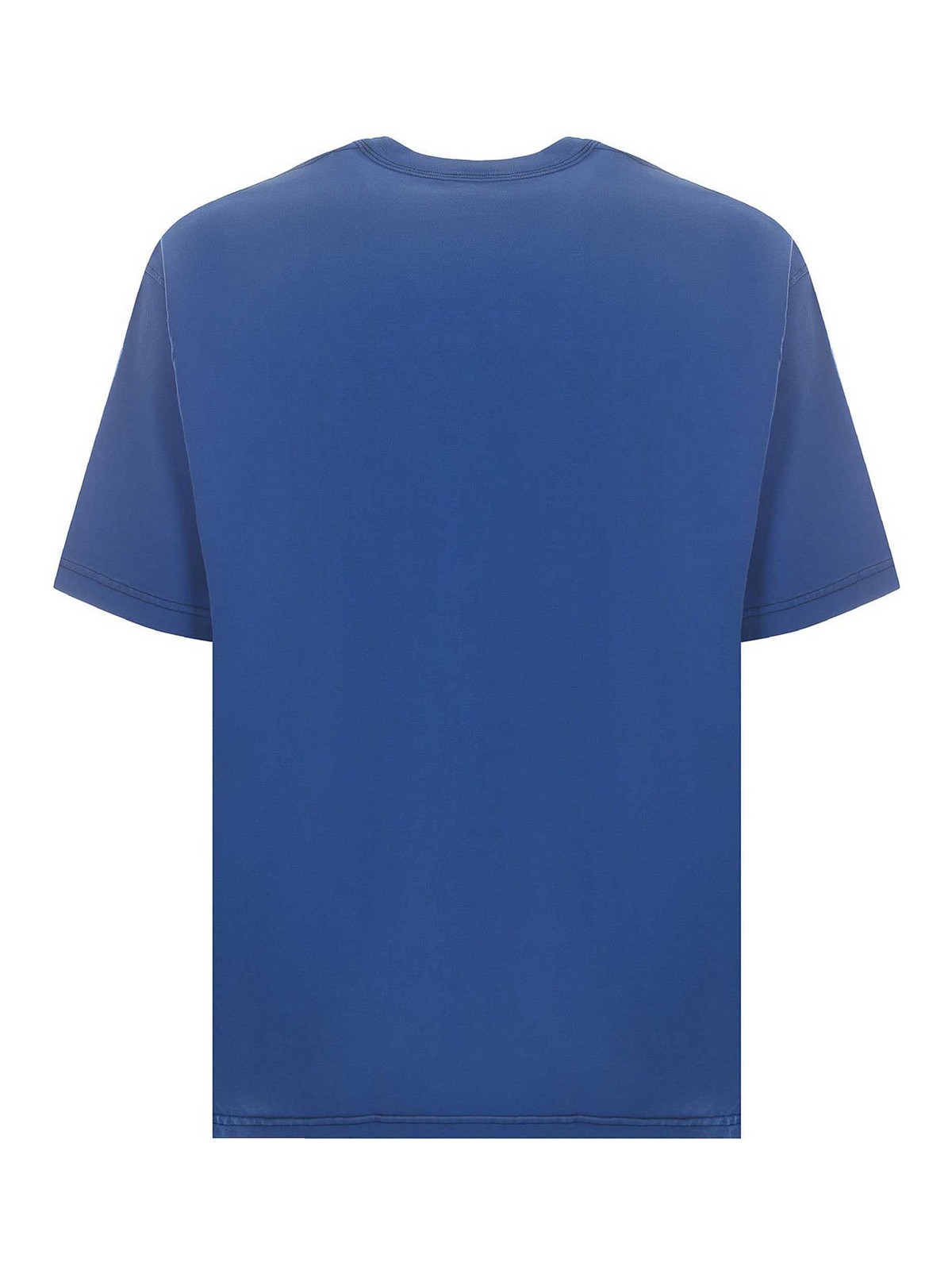 Shop Diesel Camiseta - Azul In Blue