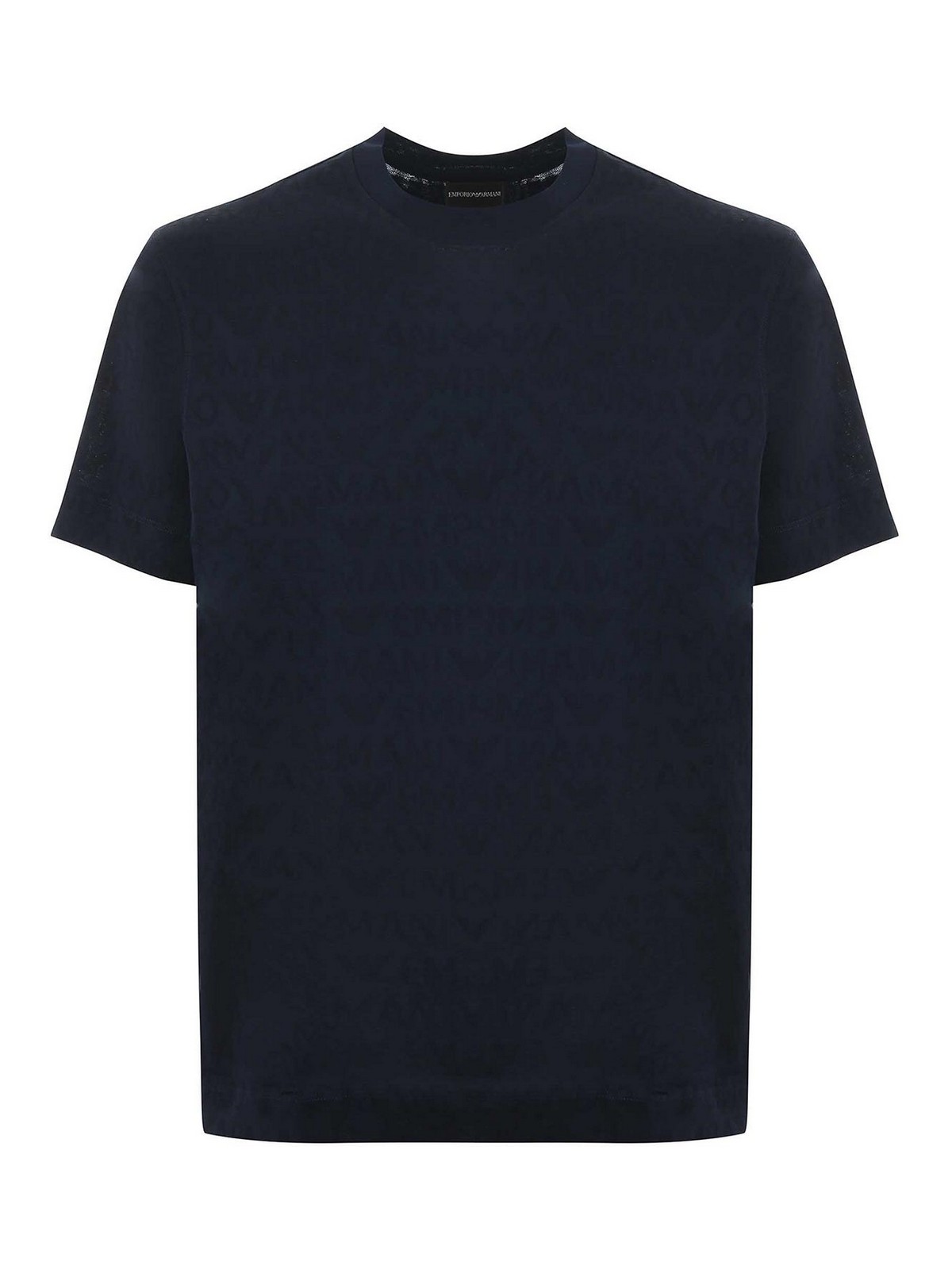 Shop Emporio Armani Camiseta - Azul In Blue
