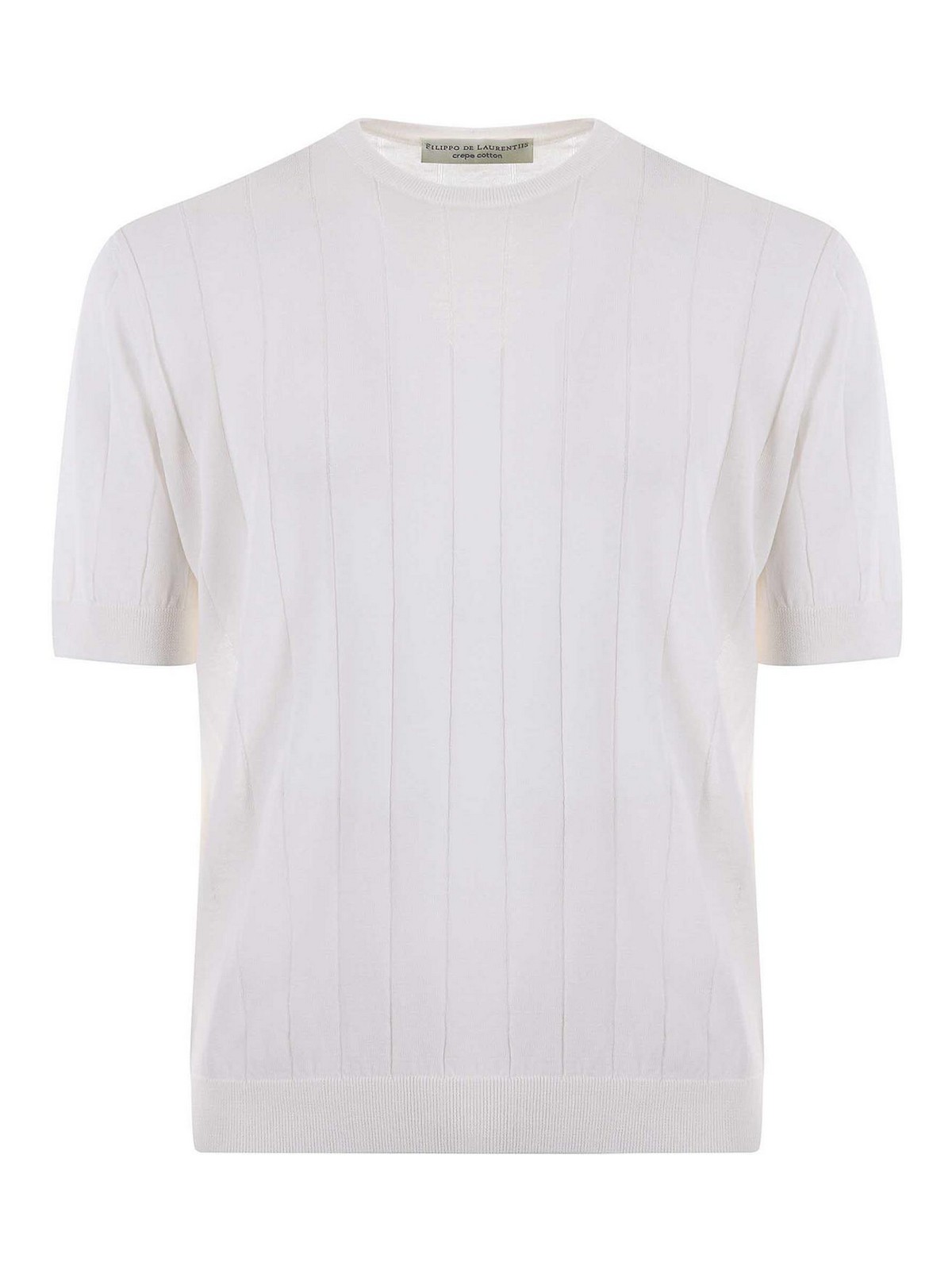Shop Filippo De Laurentiis Camiseta - Blanco In White