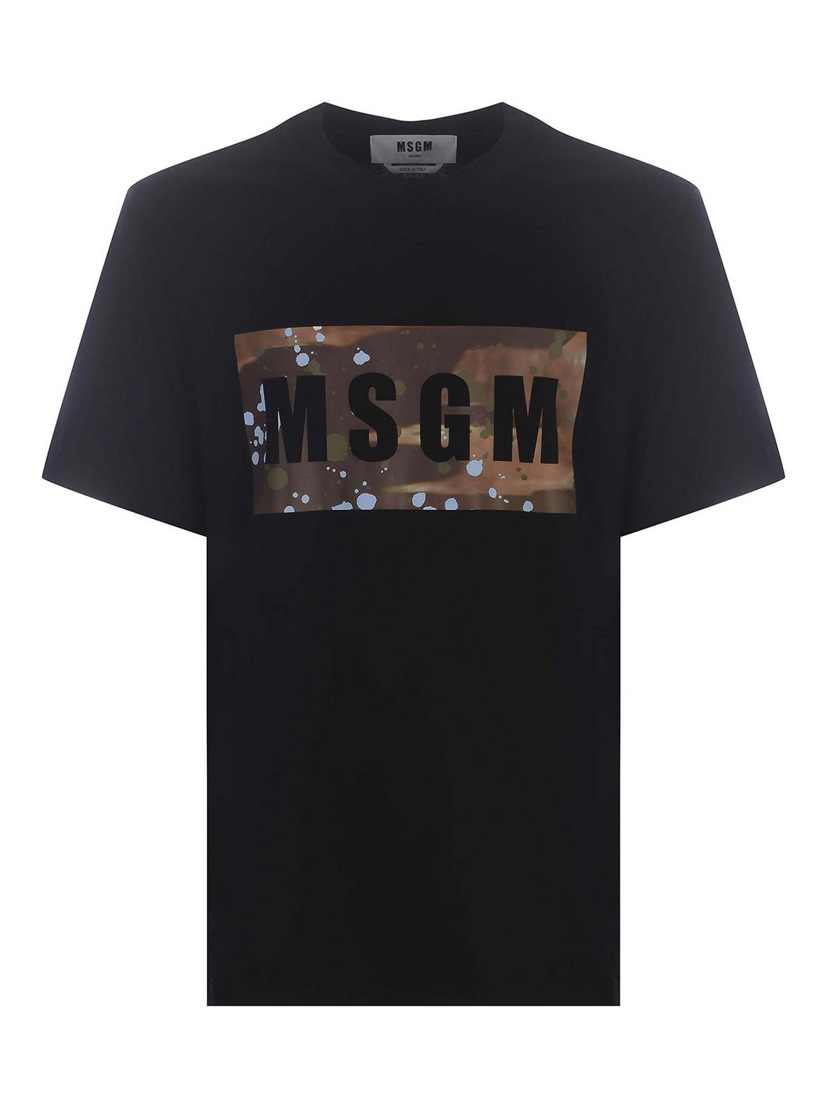 Msgm Tee In Neutral