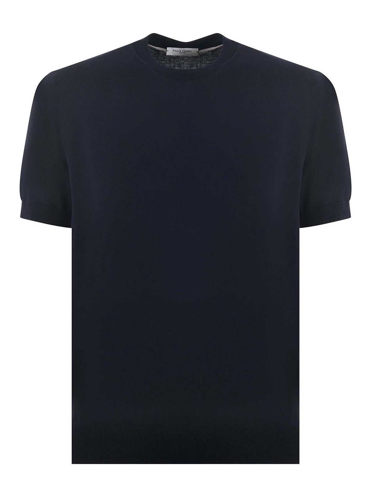 Shop Paolo Pecora T-shirt In Blue