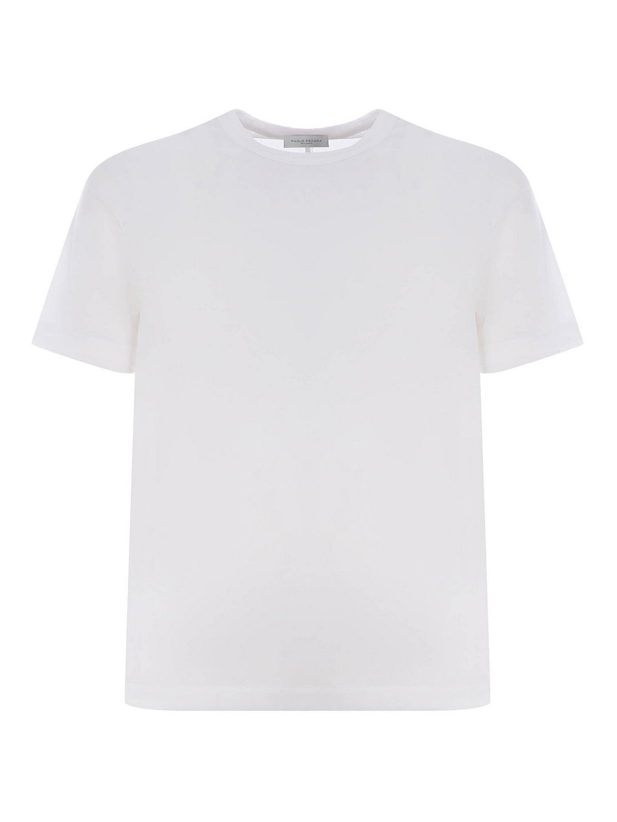 Shop Paolo Pecora T-shirt In White