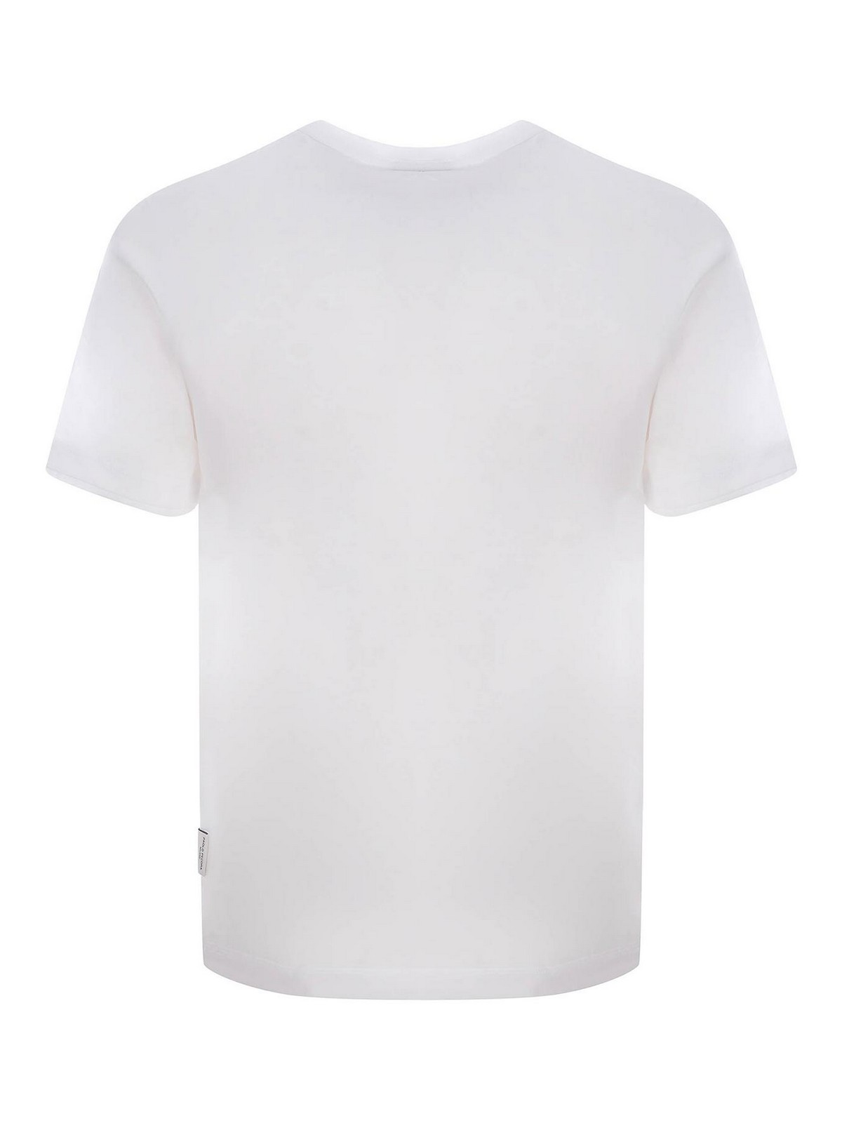 Shop Paolo Pecora T-shirt In White