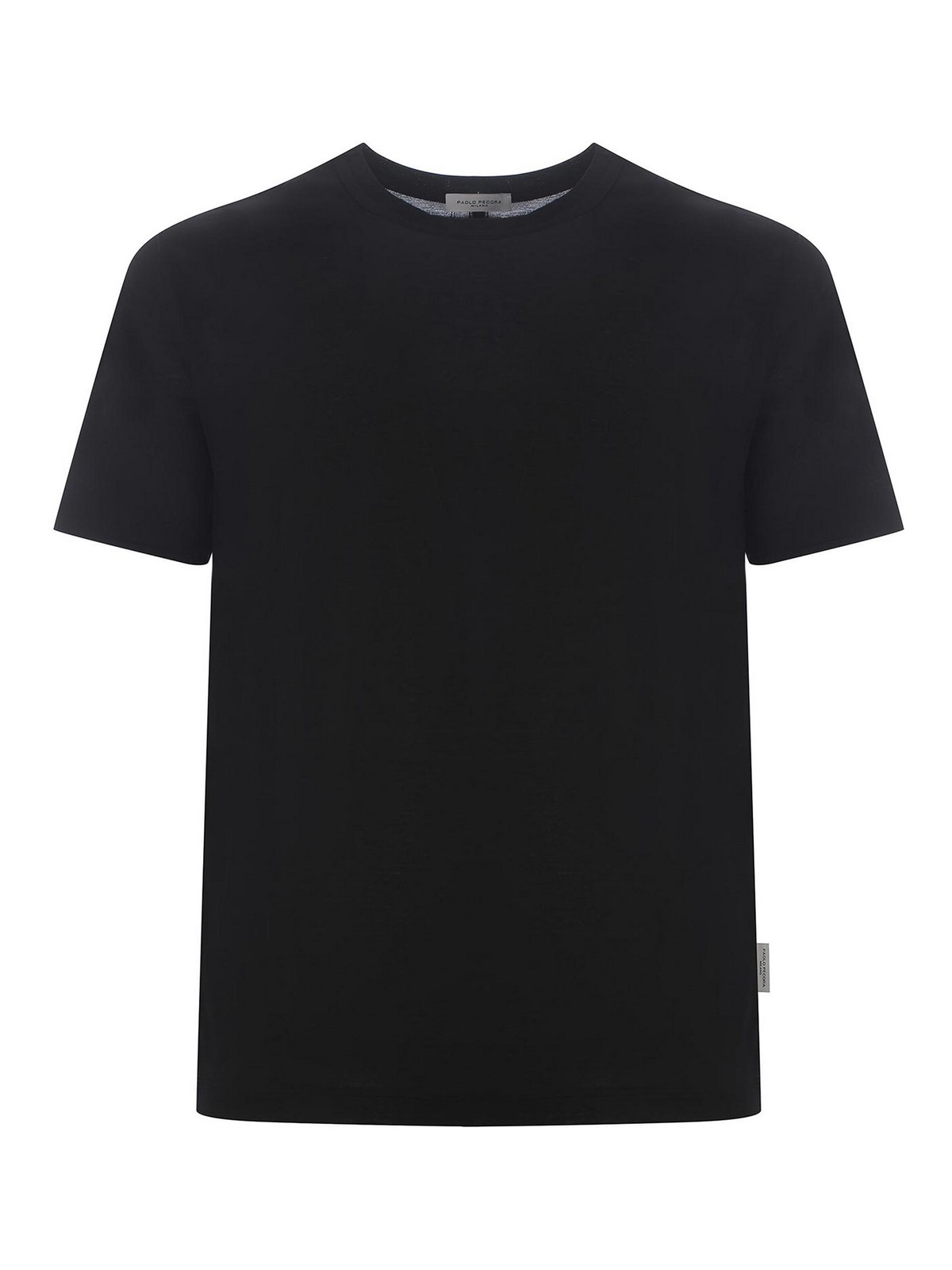 Shop Paolo Pecora Camiseta - Negro In Black