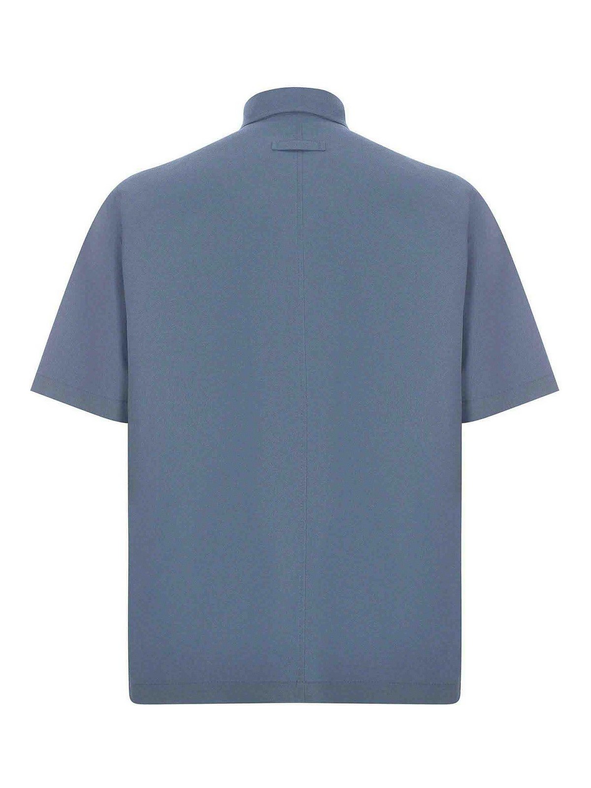 Shop Paolo Pecora Shirt In Light Blue