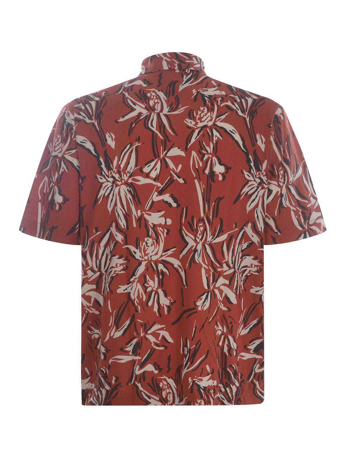 Shop Paolo Pecora Shirt In Light Red