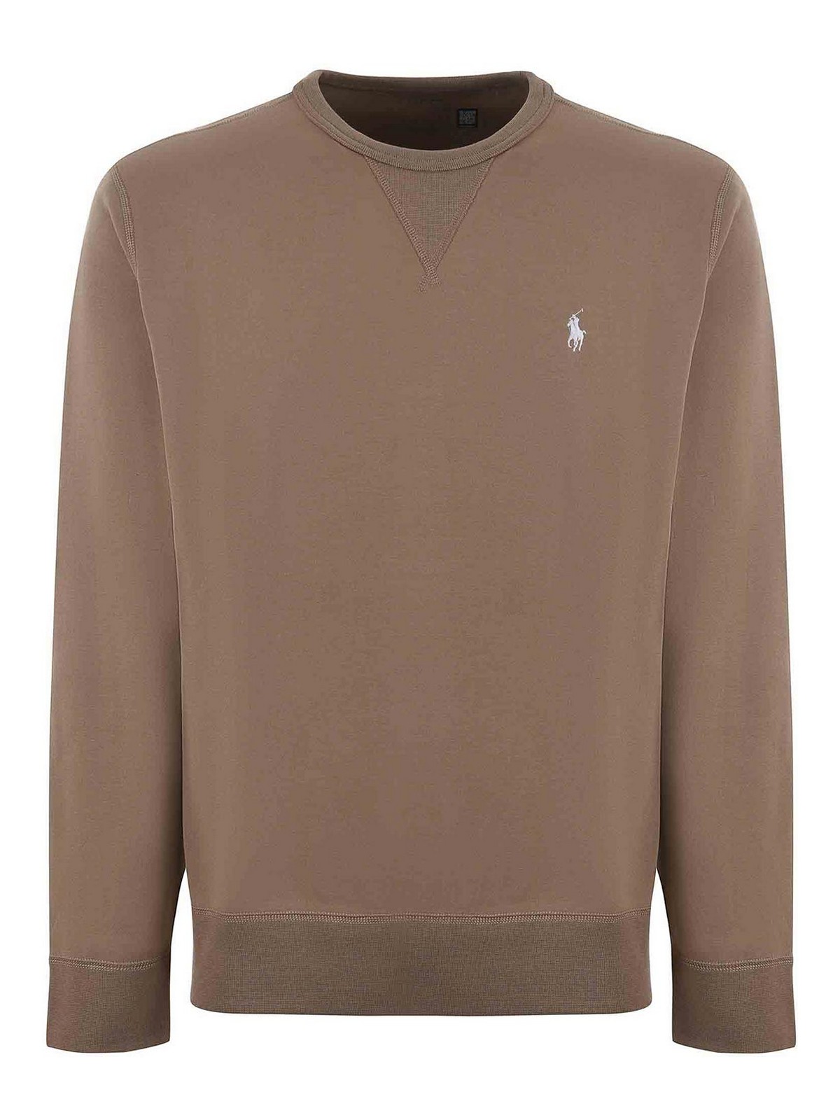 Polo Ralph Lauren Sweatshirt In Brown