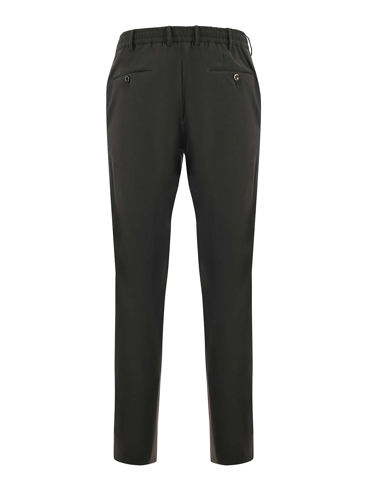 Shop Pt Torino Tech Fabric Pants In Black