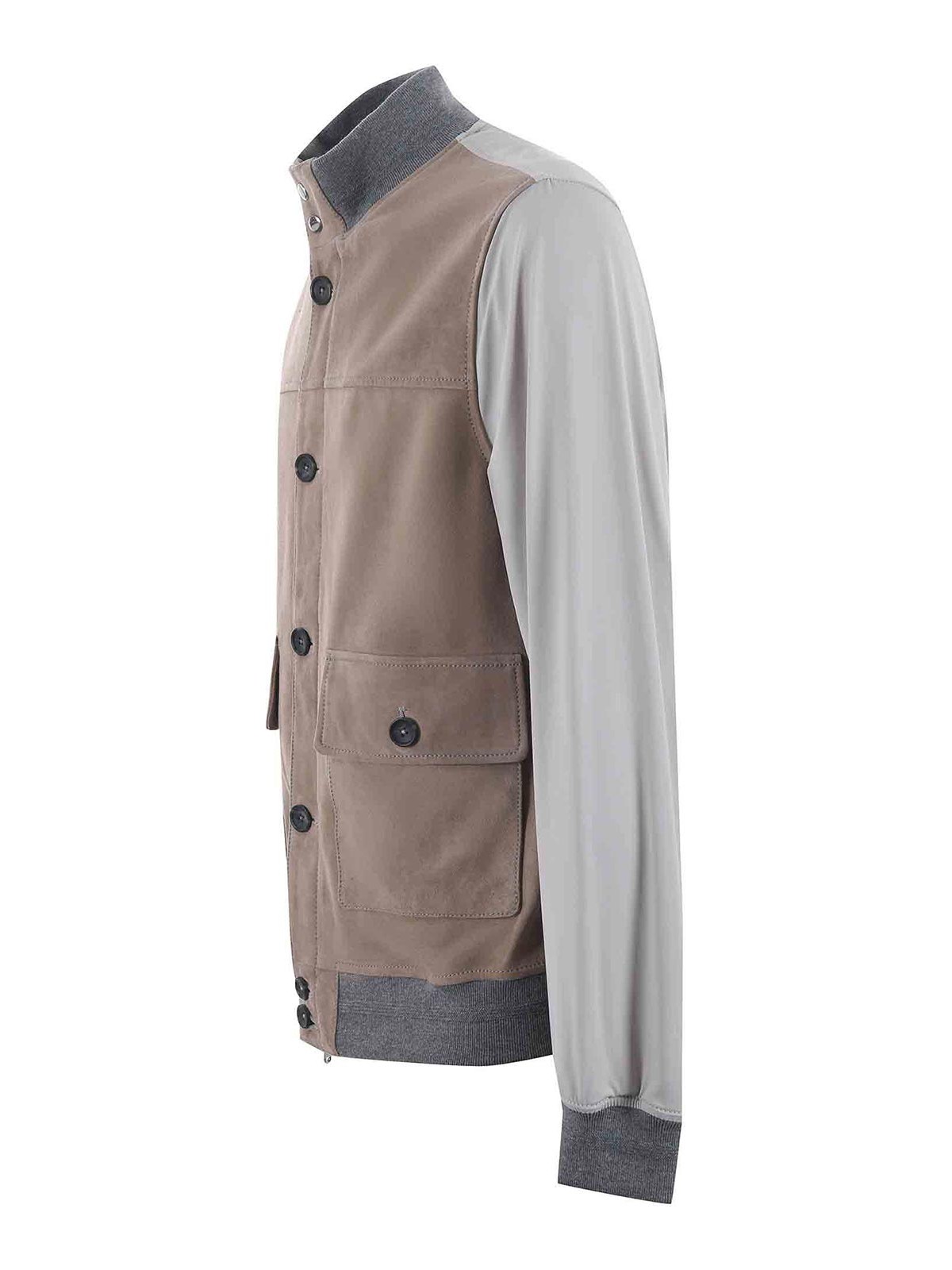 Shop The Jack Leathers Chaqueta De Cuero - Beis In Beige