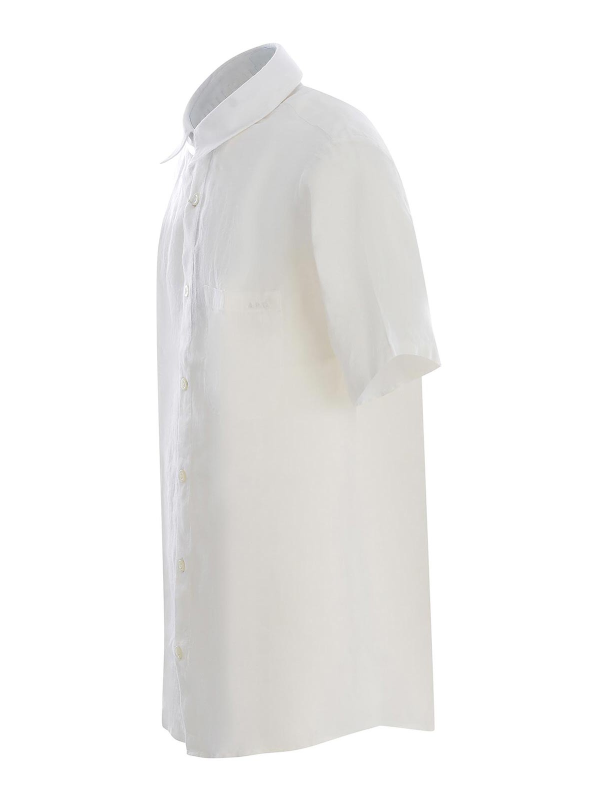 Shop Apc Camisa - Blanco In White