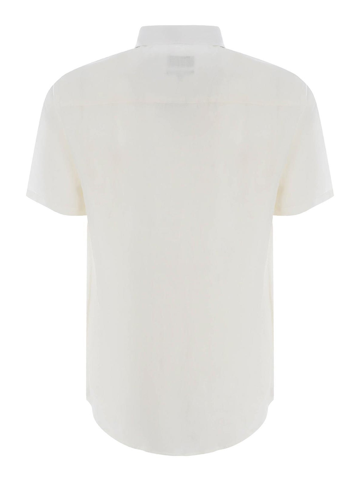 Shop Apc Linen Shirt In White