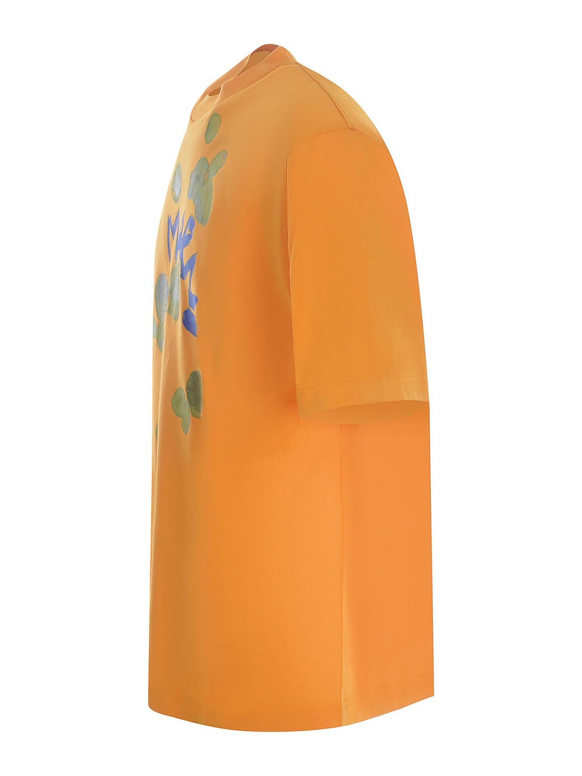 Marni Cotton Tee - Orange - Men | HUMU0223PQUSCW18DFR31