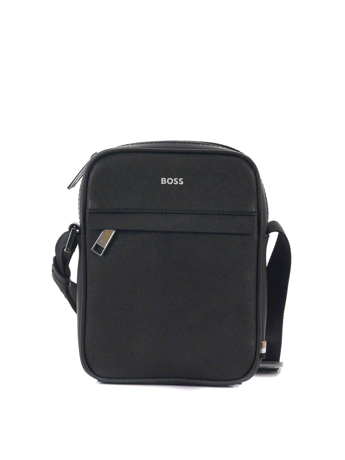 Shop Hugo Boss Shoulder Bag In Black