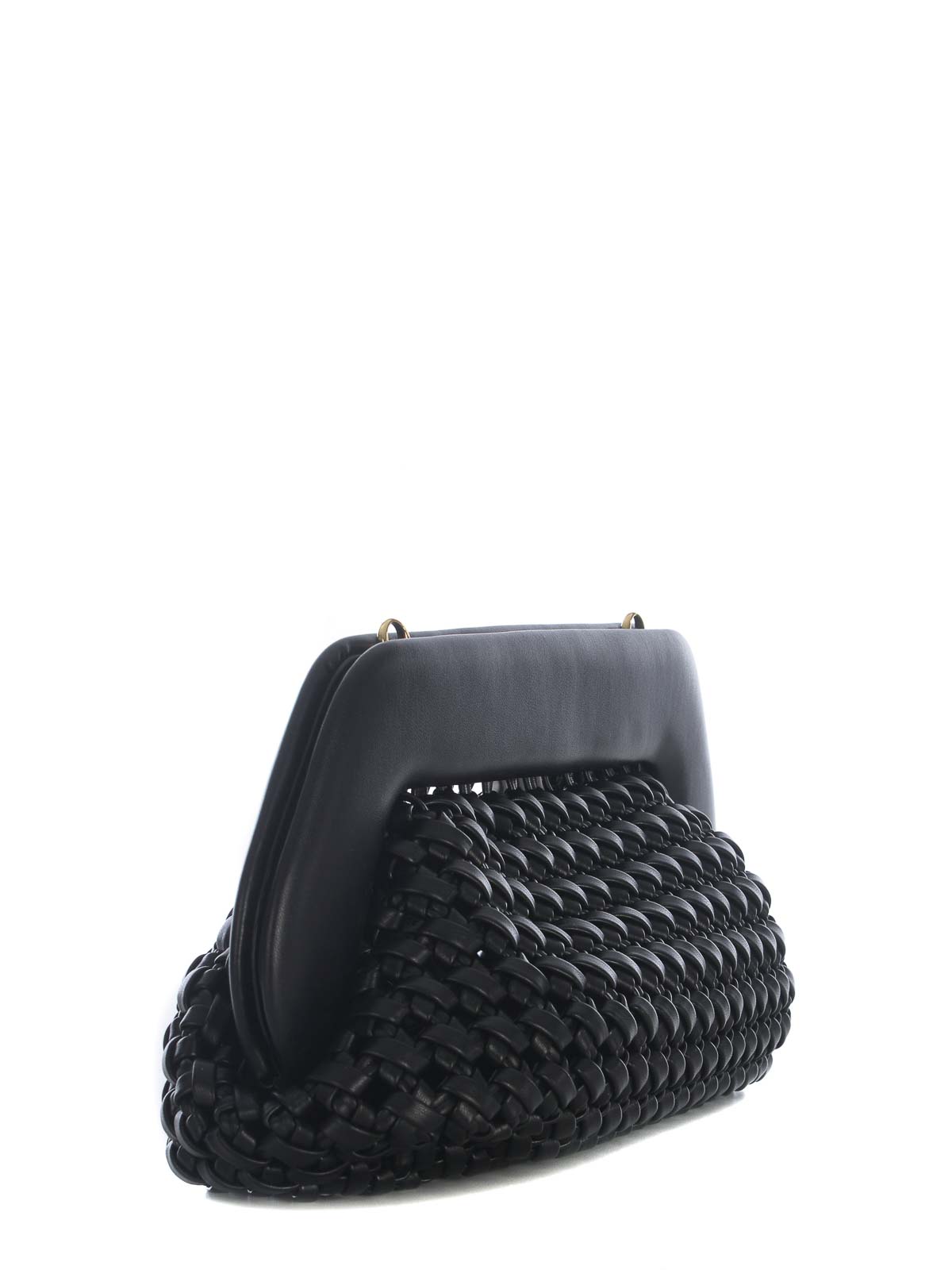 Shop Themoirè Bag In Black