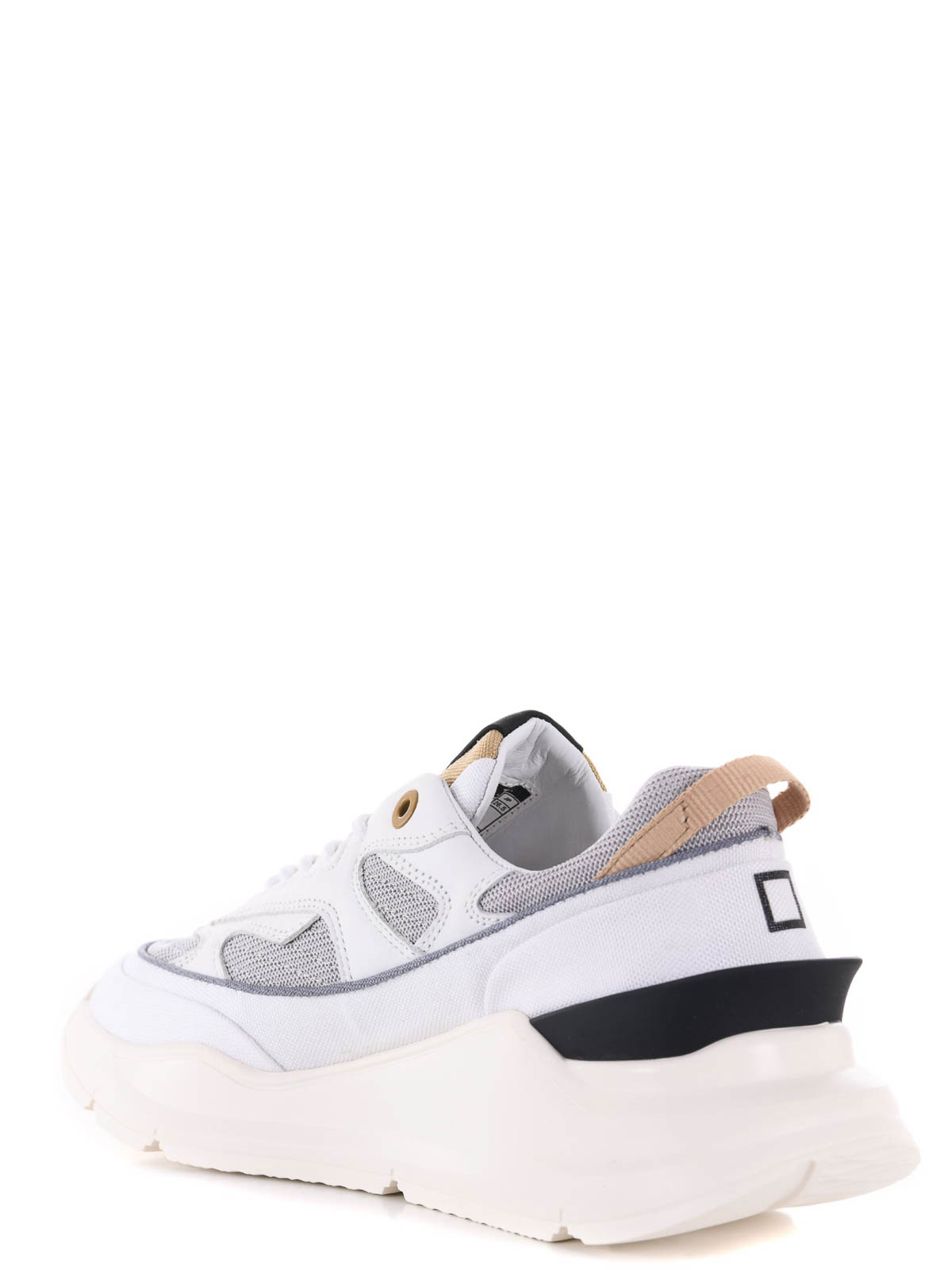 Shop Date Mesh Sneakers In Grey