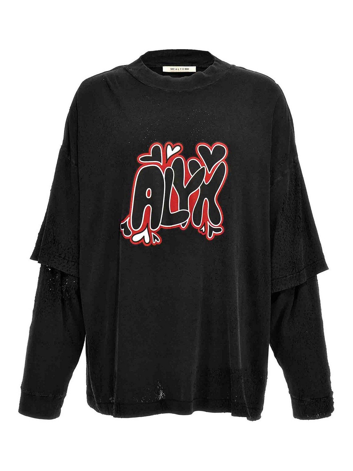 Shop Alyx Needle T-shirt In Black
