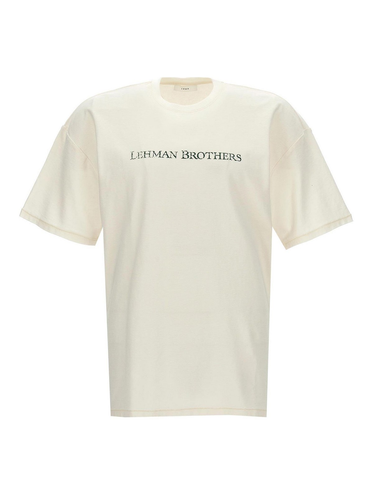Shop 1989 Lehman Brothers T-shirt In White