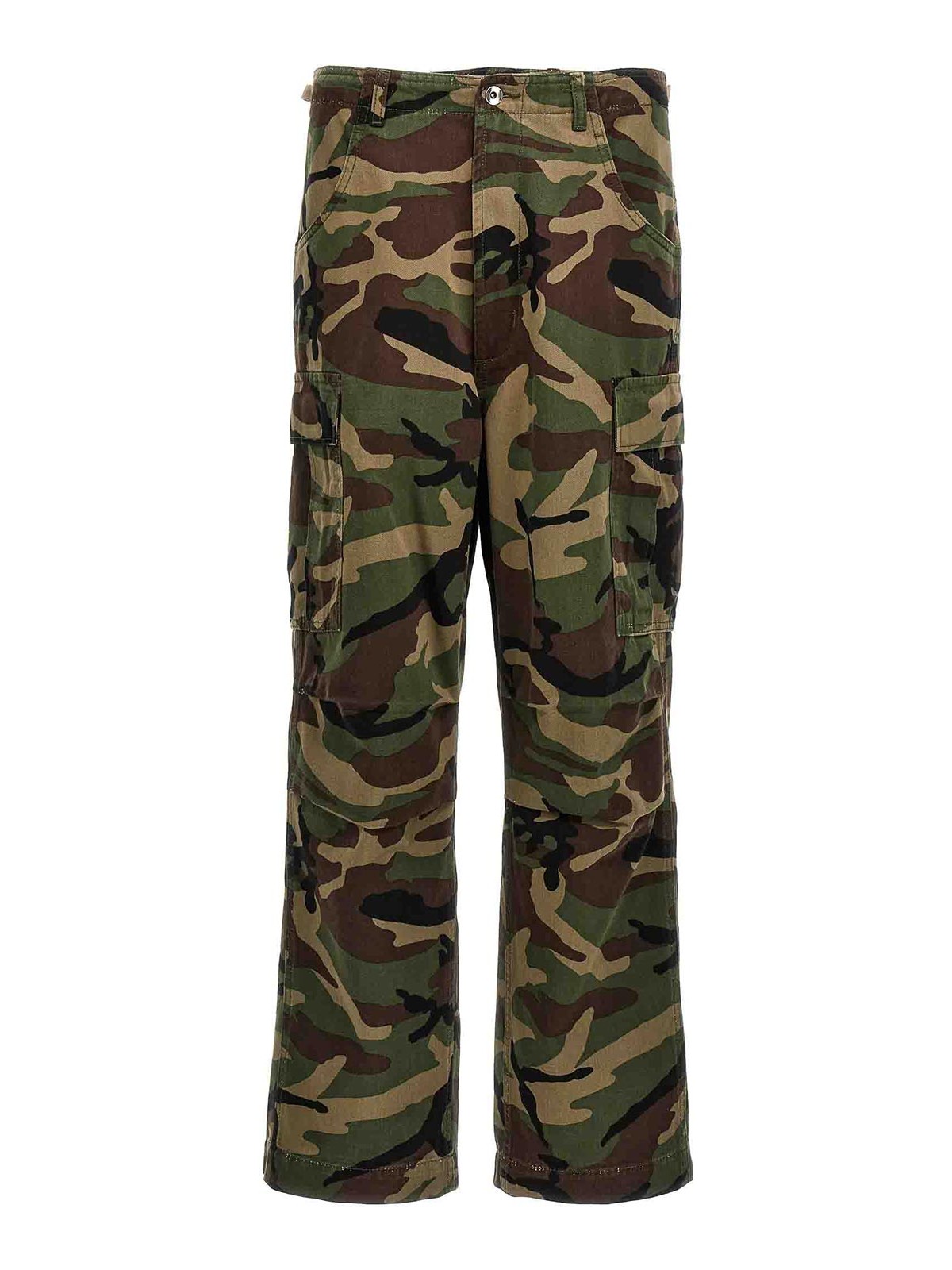 1989 Camouflage Pants In Green