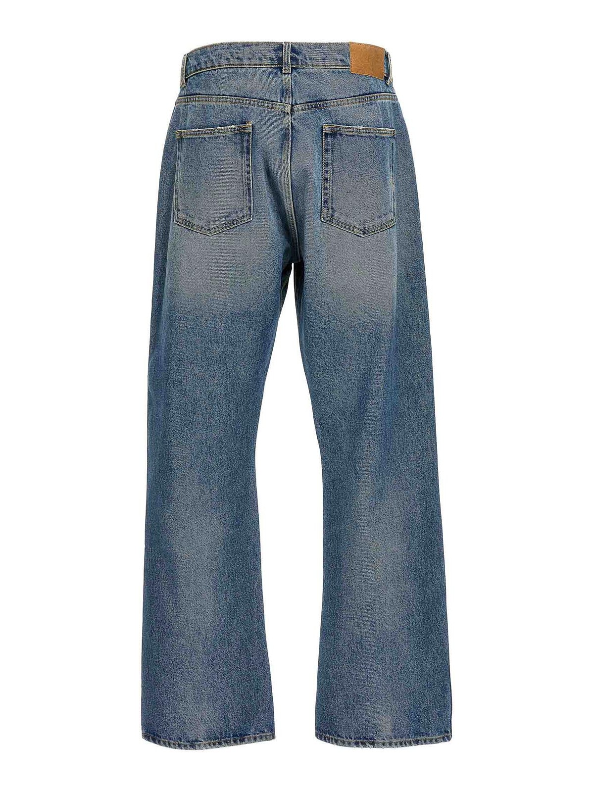 Shop 1989 Straight Jeans In Blue