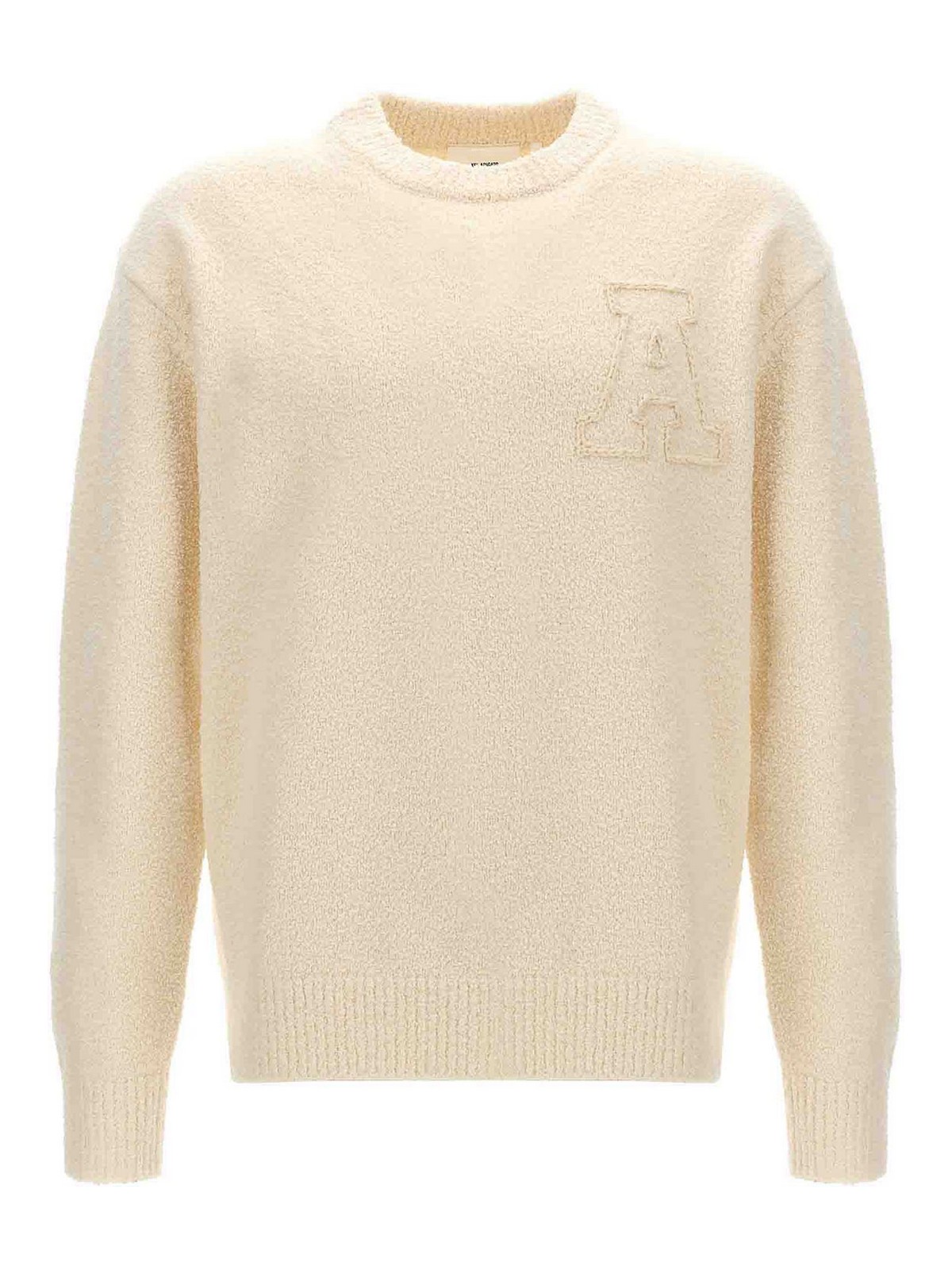 Shop Axel Arigato Radar Sweater In White