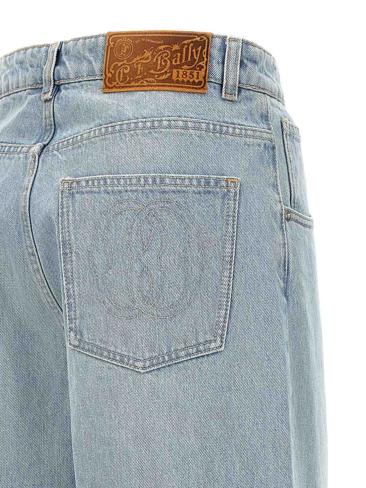 Shop Bally Denim Jeans In Light Blue