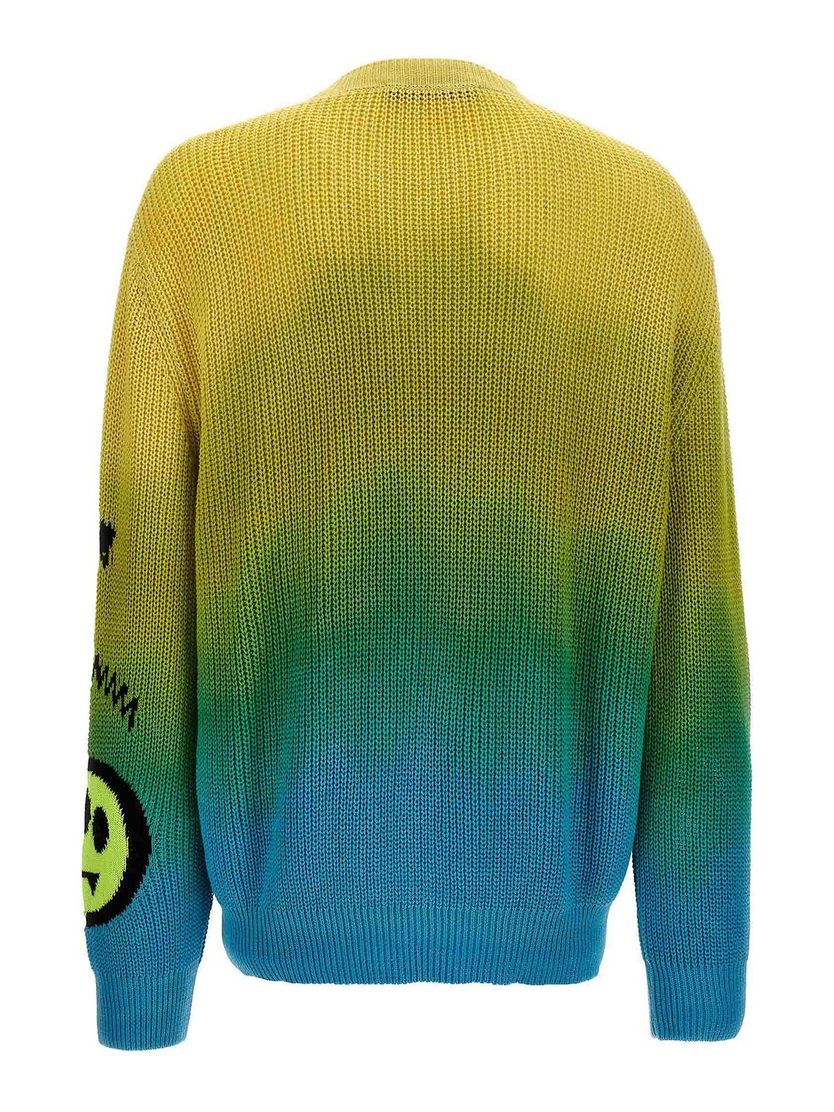 Shop Barrow Jacquard Logo Sweater In Multicolour