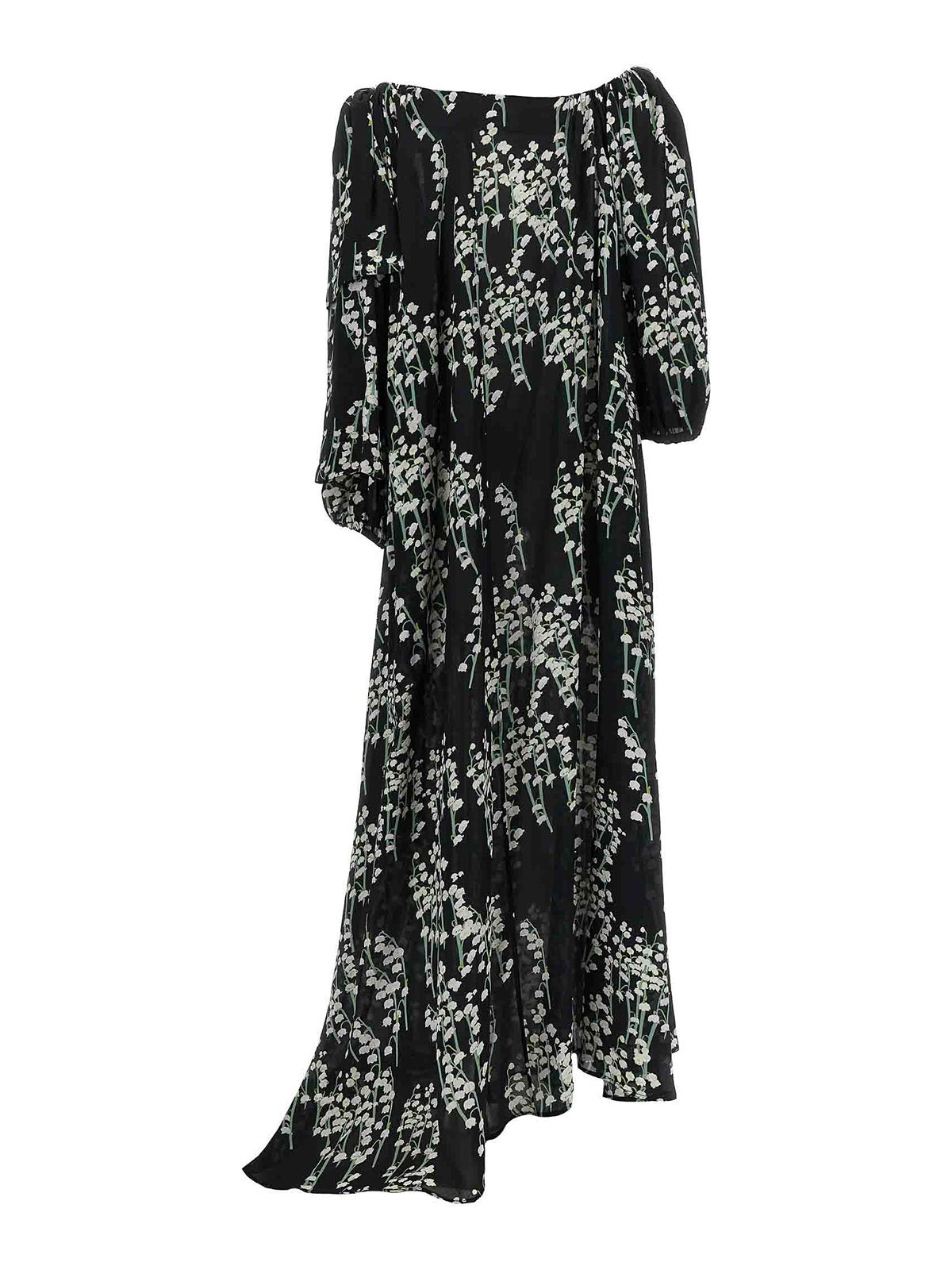 black 3/4 sleeve shift dress Winnie Dress