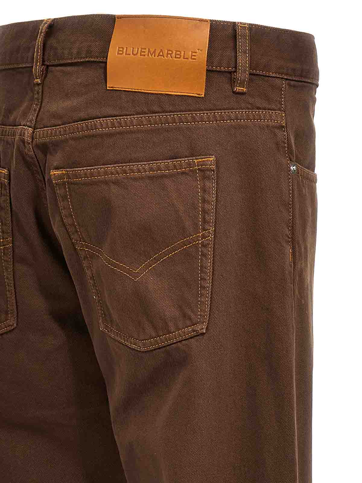 Shop Bluemarble Jeans In Brown