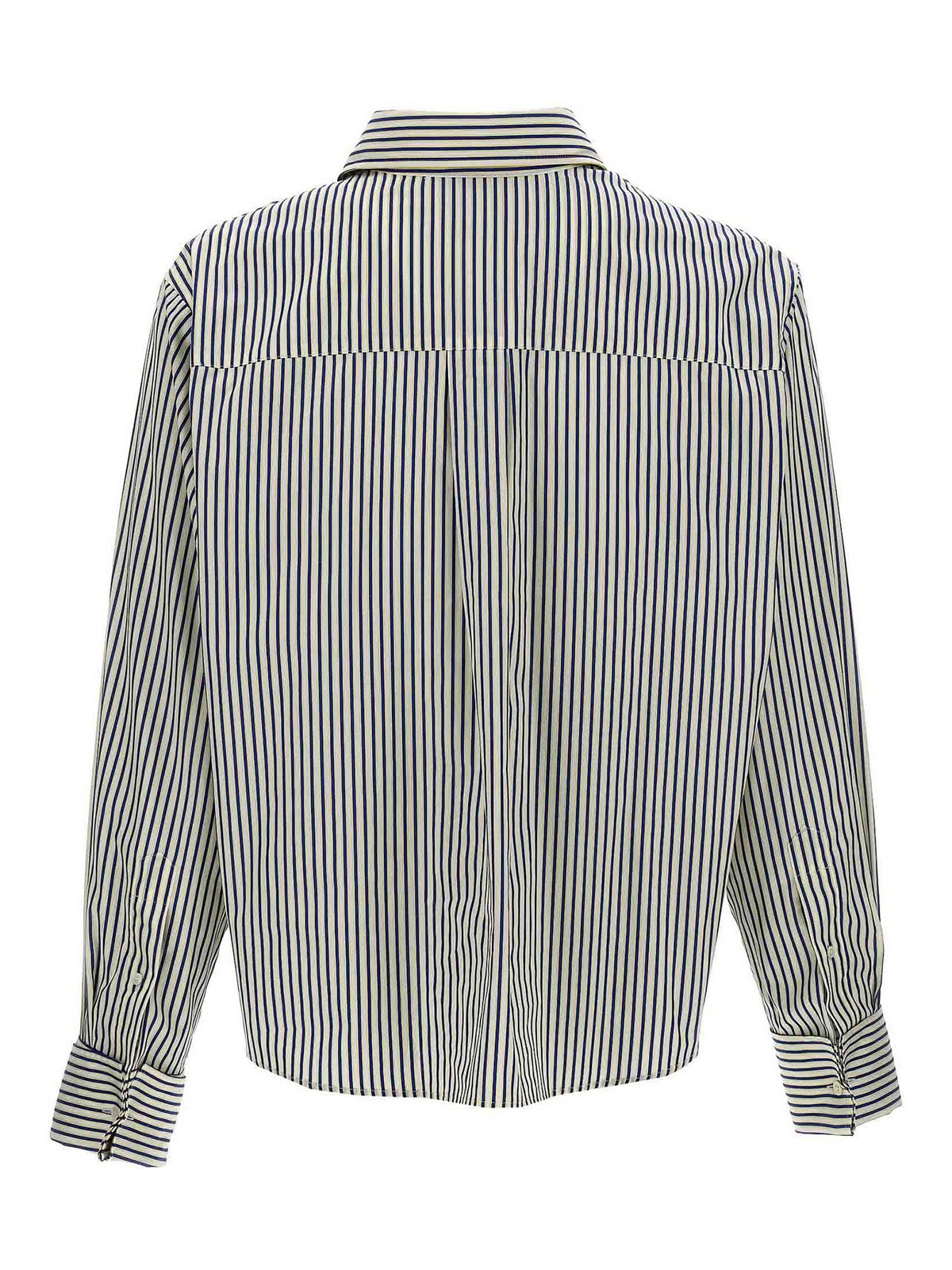 Shop Bluemarble Smiley Stripe Shirt In Multicolour