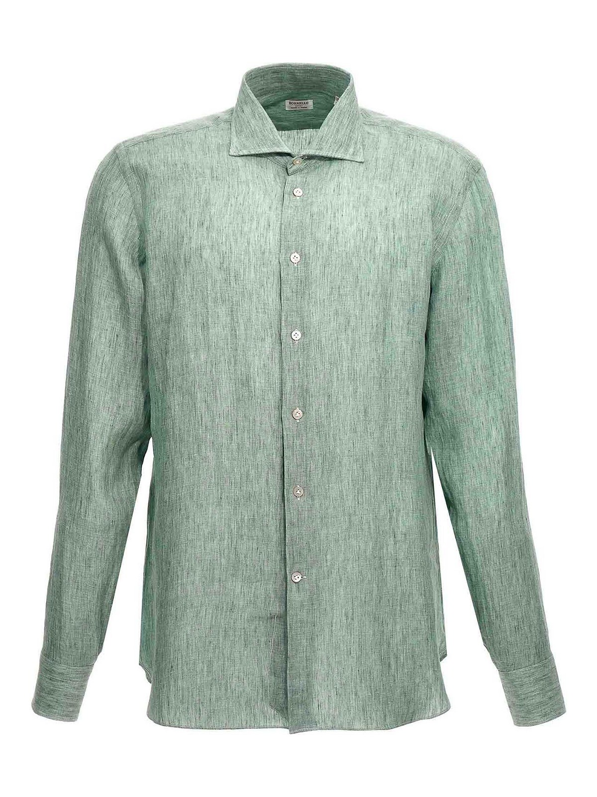 Shop Borriello Napoli Camisa - Verde In Green