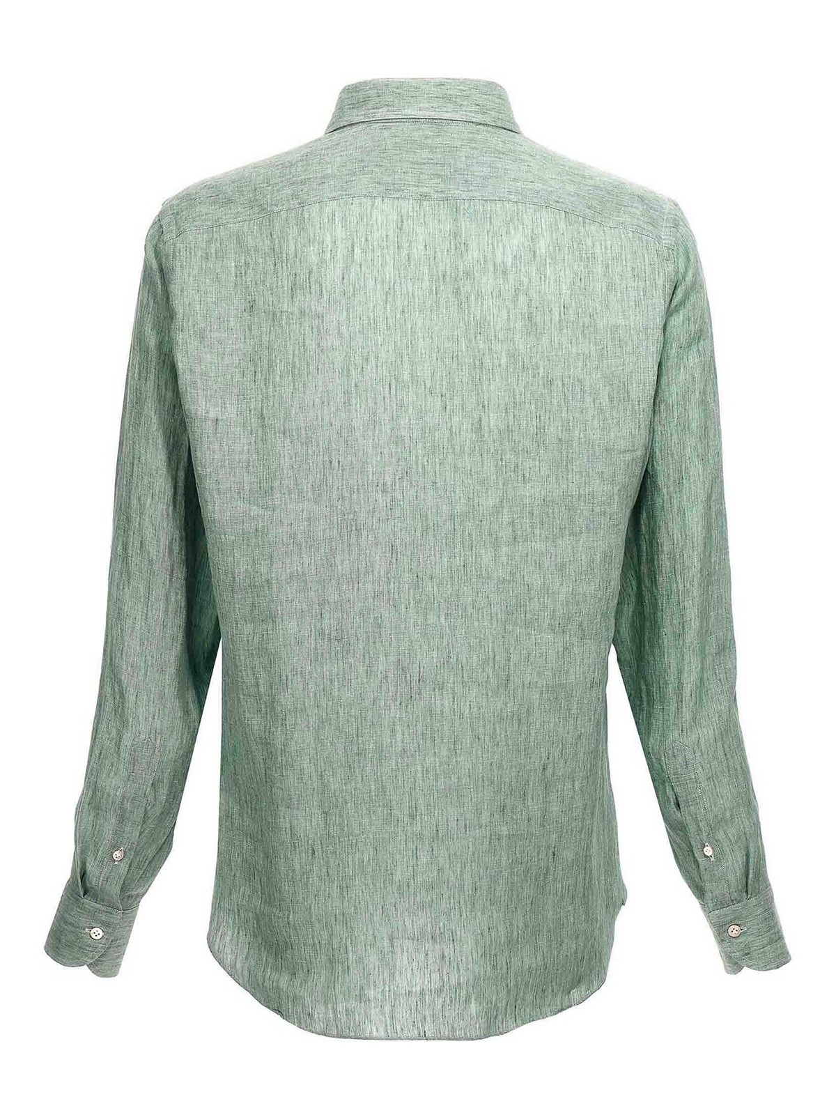 Shop Borriello Napoli Camisa - Verde In Green