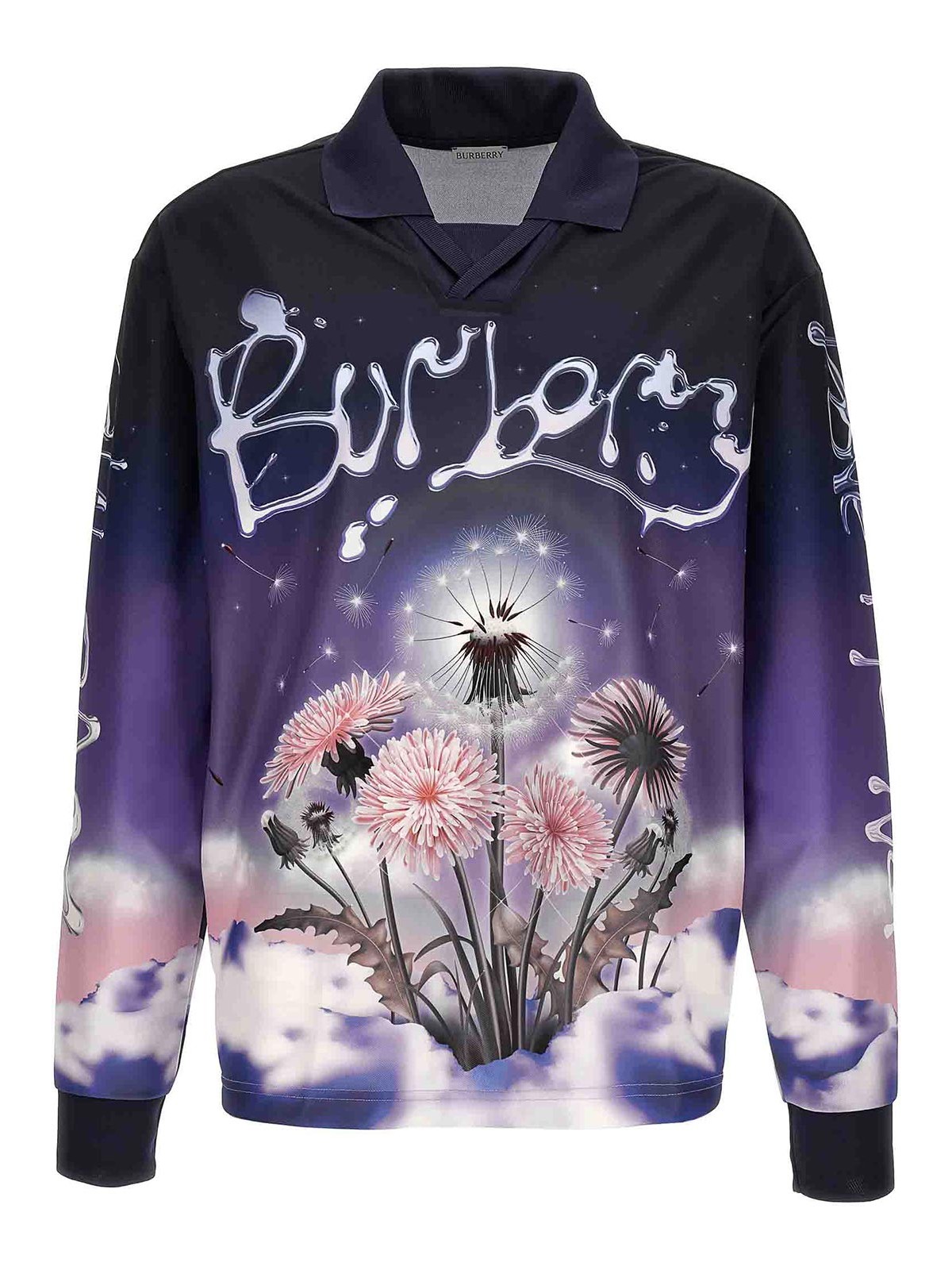 Shop Burberry Dandelions Sweater In Multicolour