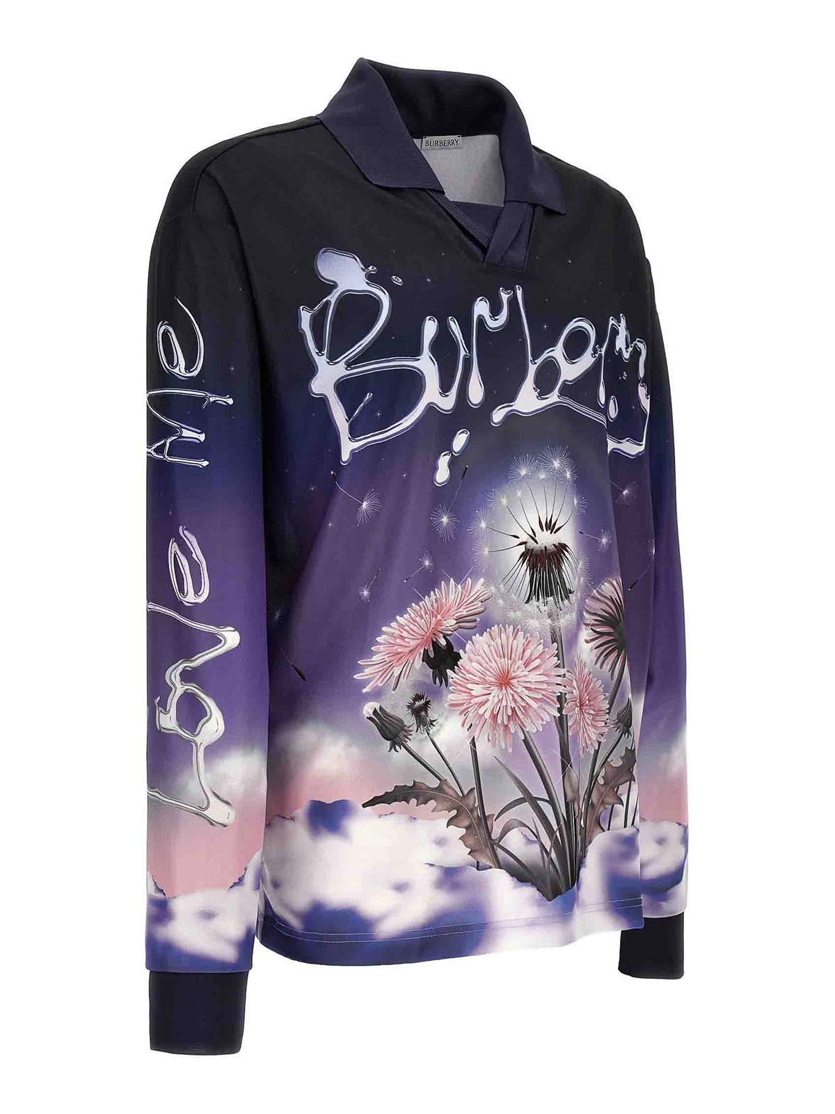 Shop Burberry Dandelions Sweater In Multicolour