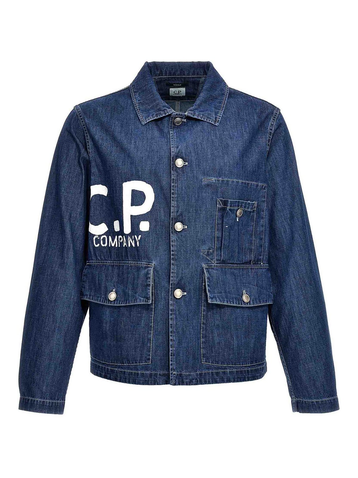 Shop C.p. Company Blazer - Azul In Blue