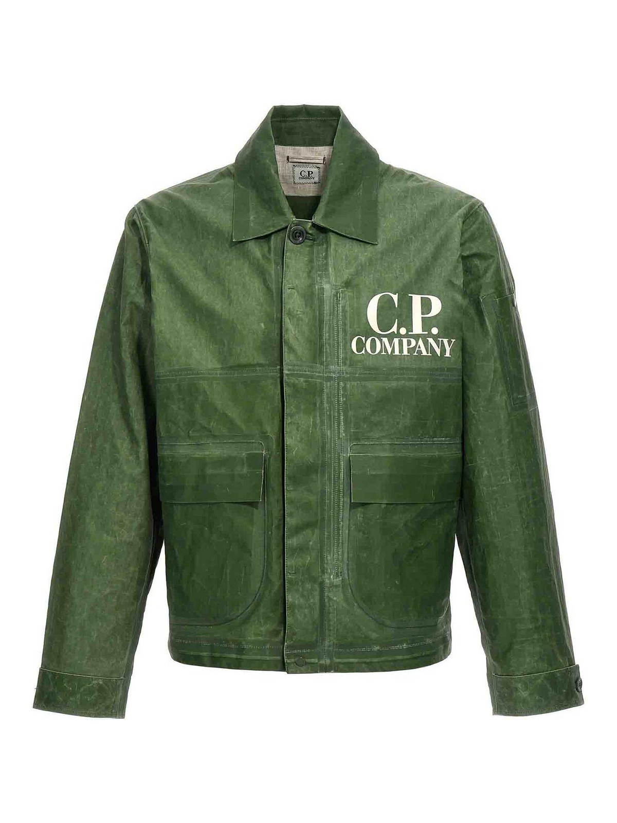 Shop C.p. Company Toob-two Blouson In Green