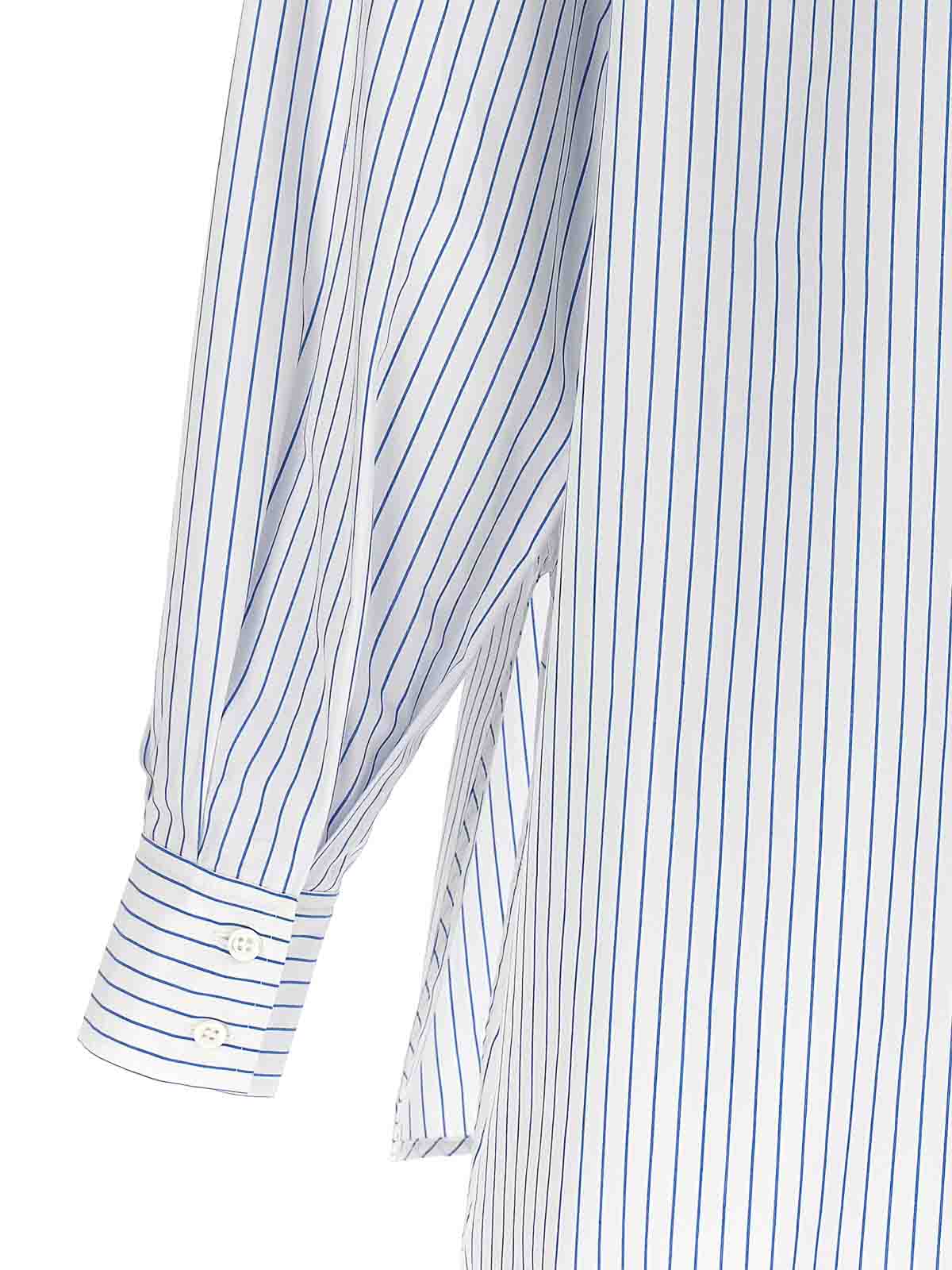 Shop Carolina Herrera Striped Shirt In Multicolour