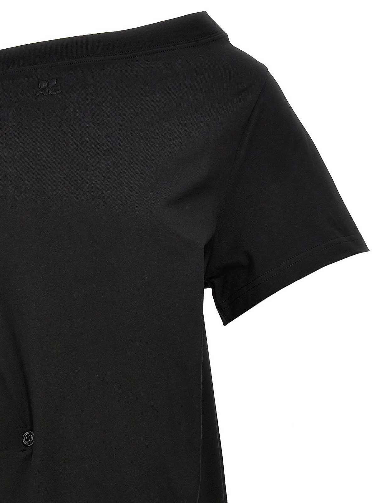 Shop Courrèges Vestido Midi - Negro In Black